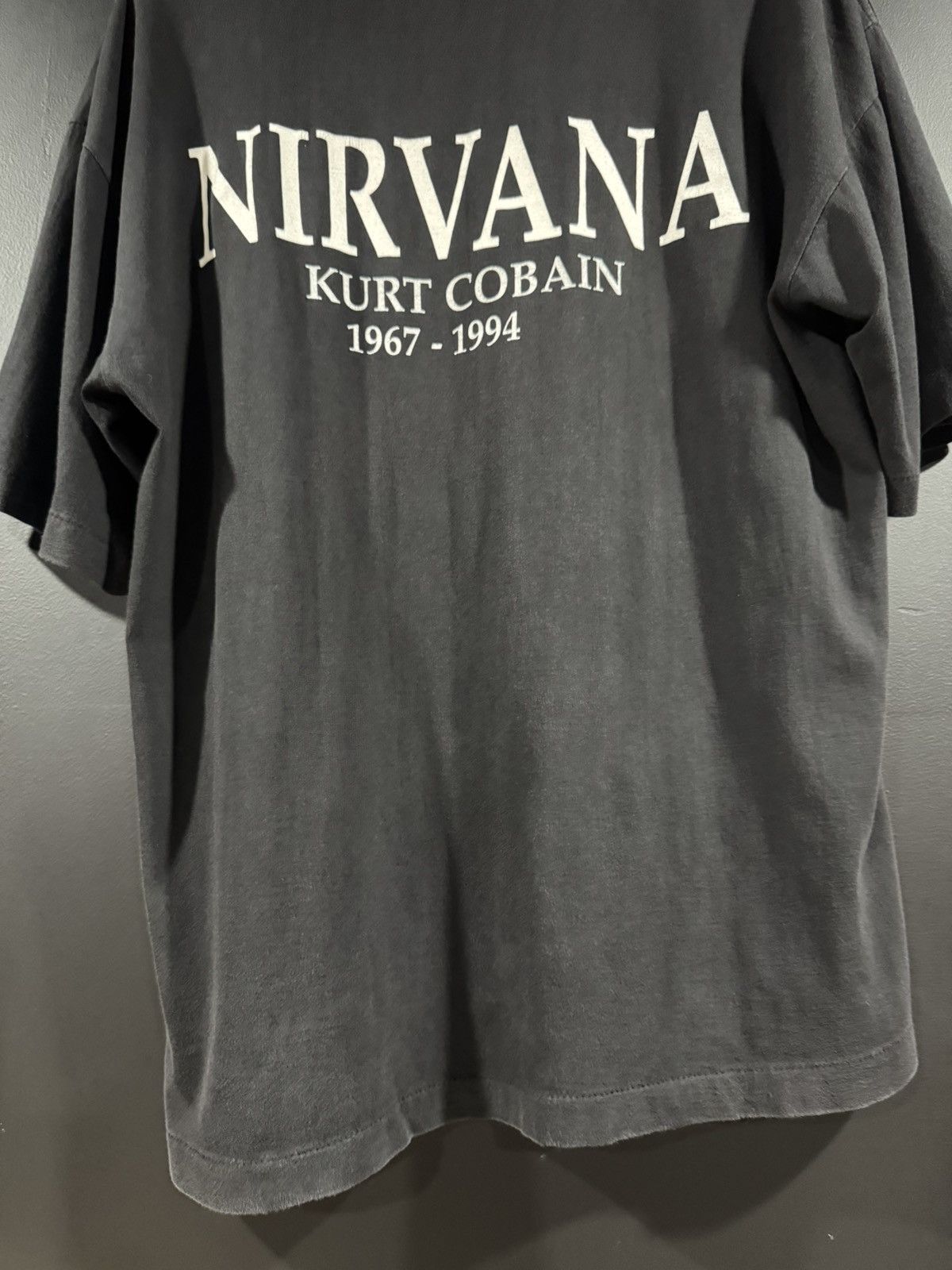 Band Tees 1990s Vintage Nirvana Kurt Cobain Single Stitch Band Tee XL Size US XL / EU 56 / 4 - 10 Thumbnail
