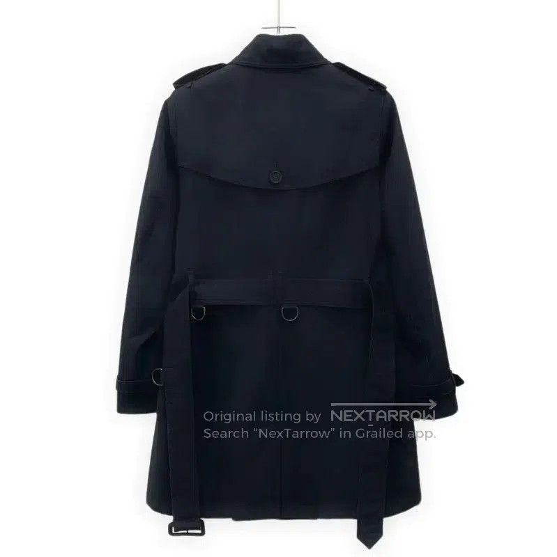 Burberry Burberry Women's Black Cotton Trench Coat. Size XS / US 0-2 / IT 36-38 - 2 Thumbnail