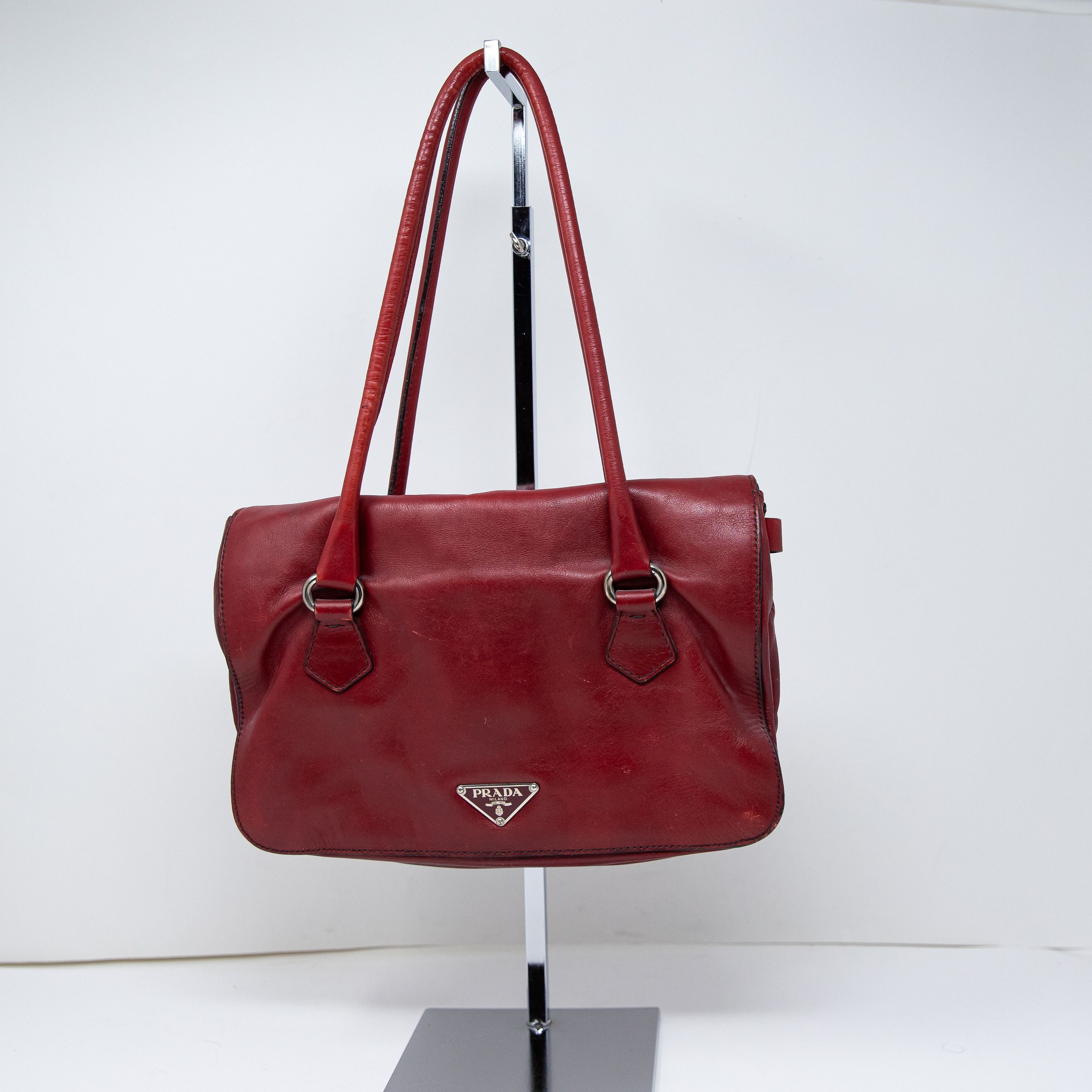 Prada Prada Vintage Vitello Easy Bag Genuine Size ONE SIZE - 4 Thumbnail