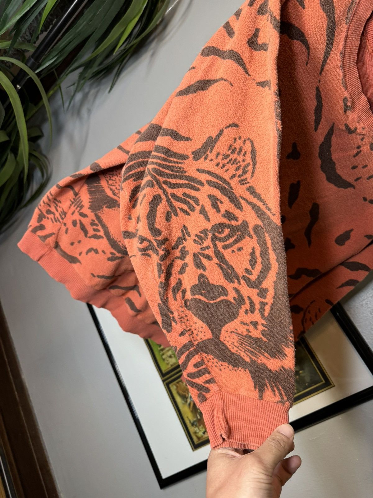 Vintage Vintage Tiger AOP Sweatshirt Size US M / EU 48-50 / 2 - 5 Thumbnail