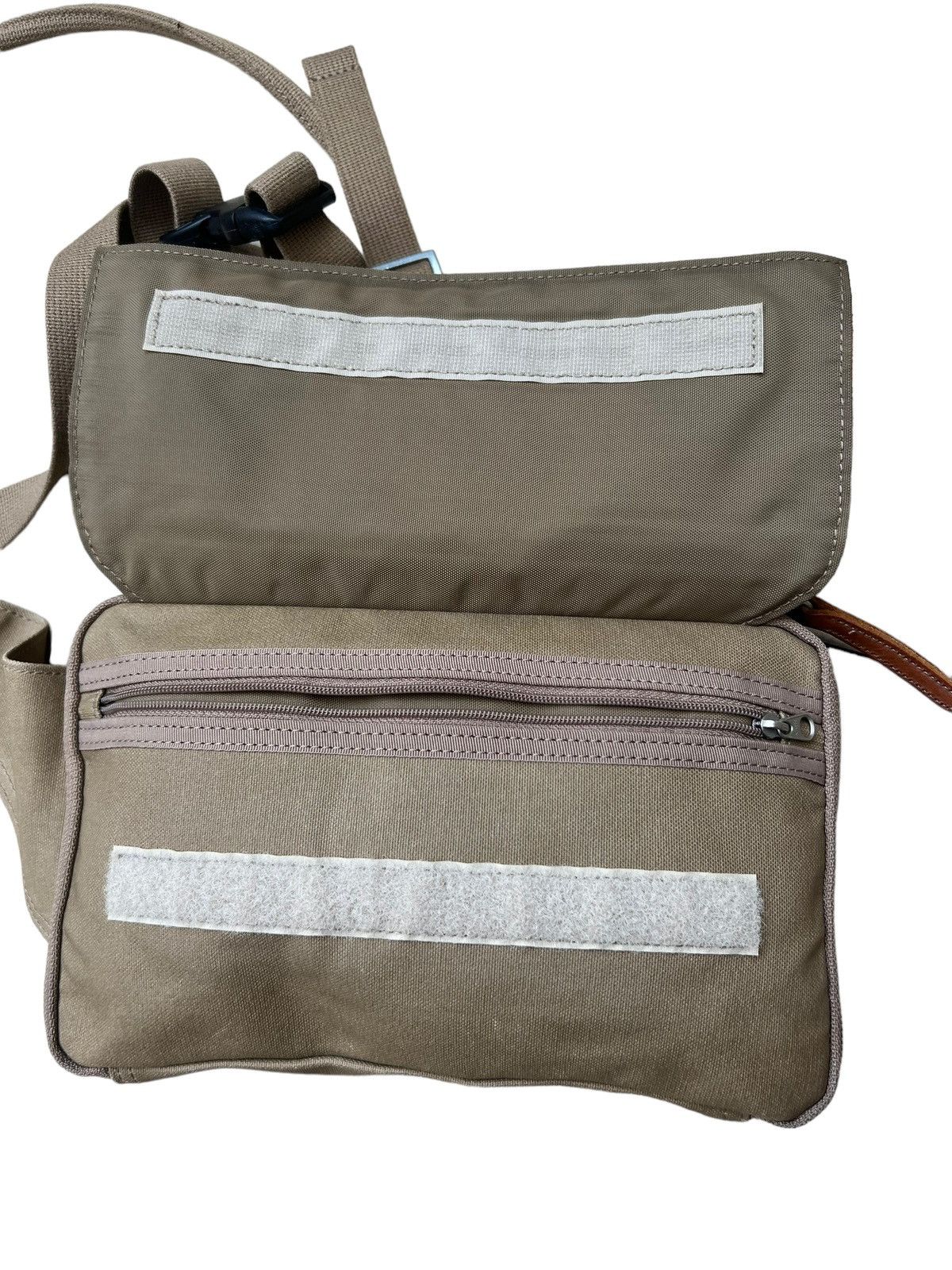 Leather Vintage Porter by Yoshida Hybrid Leather Cotton Canvas Bag Size ONE SIZE - 20 Thumbnail