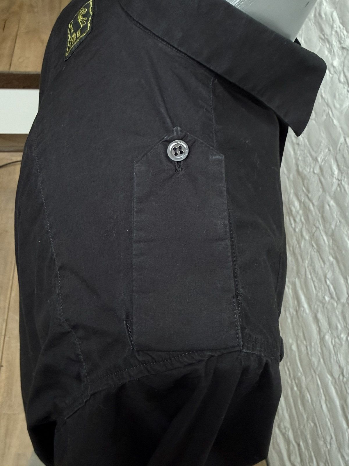 Raf Simons Raf Simons Black Military-Inspired Shirt Size US M / EU 48-50 / 2 - 3 Thumbnail