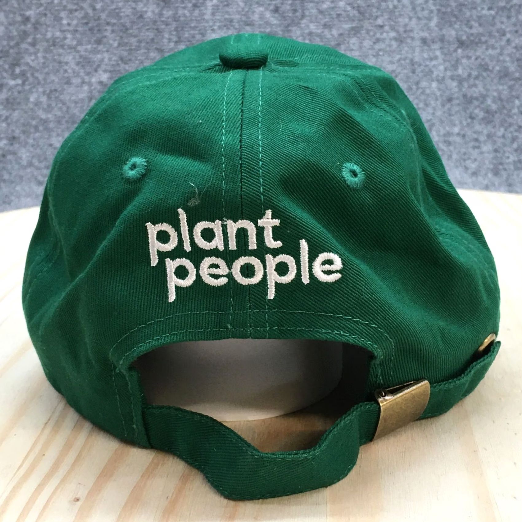 Vintage Weld MFG Plant People Baseball Cap Mens Green One Size Curve Bill Organic Cotton Size ONE SIZE - 6 Thumbnail