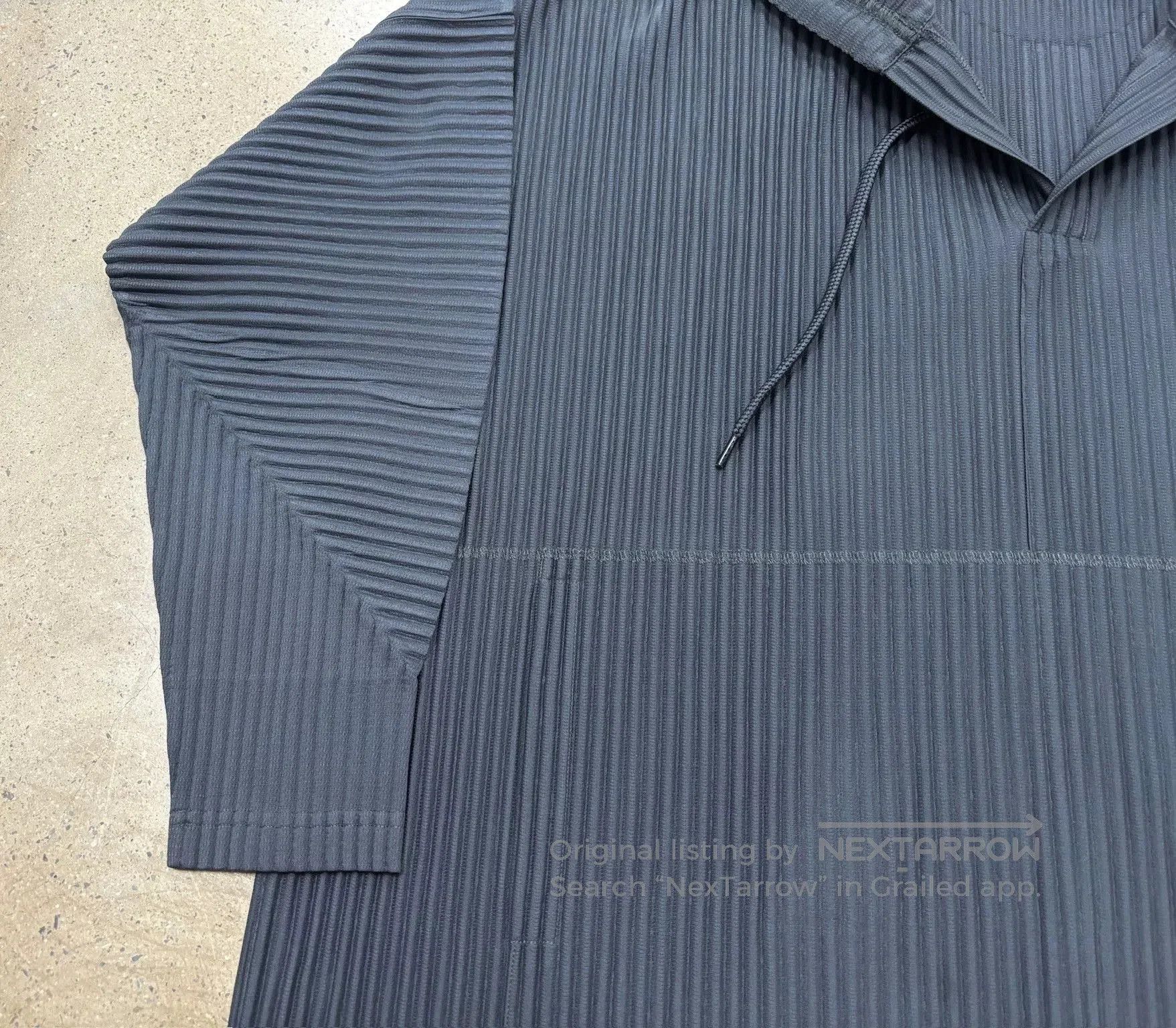 Homme Plisse Issey Miyake Issey Miyake Homme Plisse Hooded Jacket. Size US L / EU 52-54 / 3 - 7 Thumbnail
