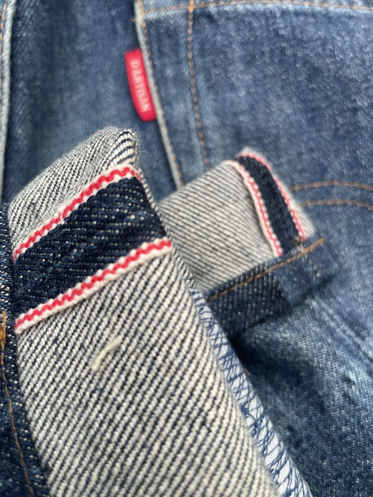 Japanese Brand × Studio D'Artisan × Vintage Vintage Selvedge Studio D Artistan 303 Size US 33 - 15 Thumbnail