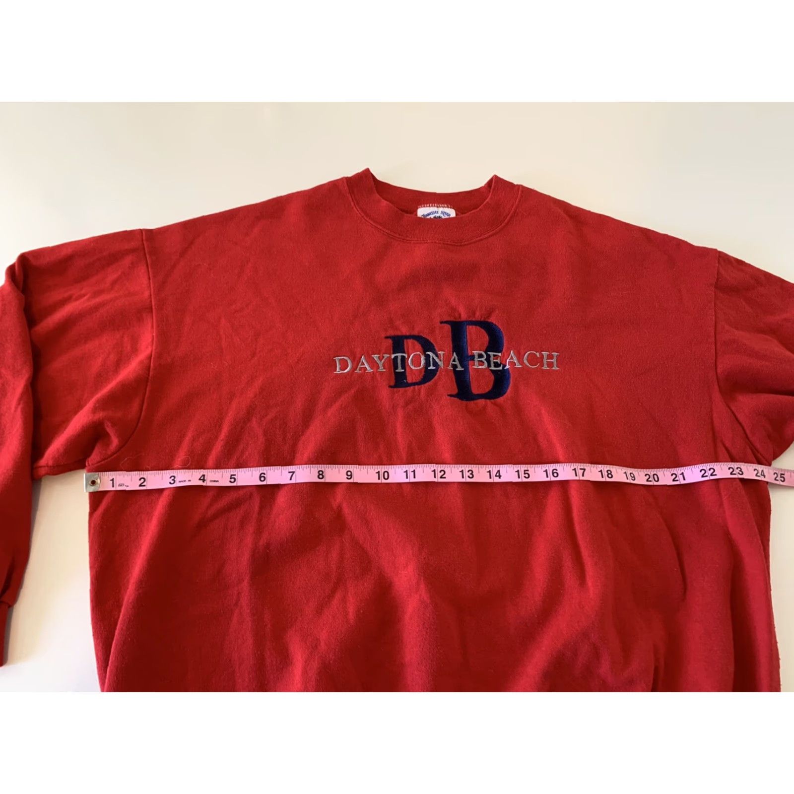 Vintage VTG Tennessee River Crewneck Sweatshirt Men's XL USA Red Size US XL / EU 56 / 4 - 4 Thumbnail