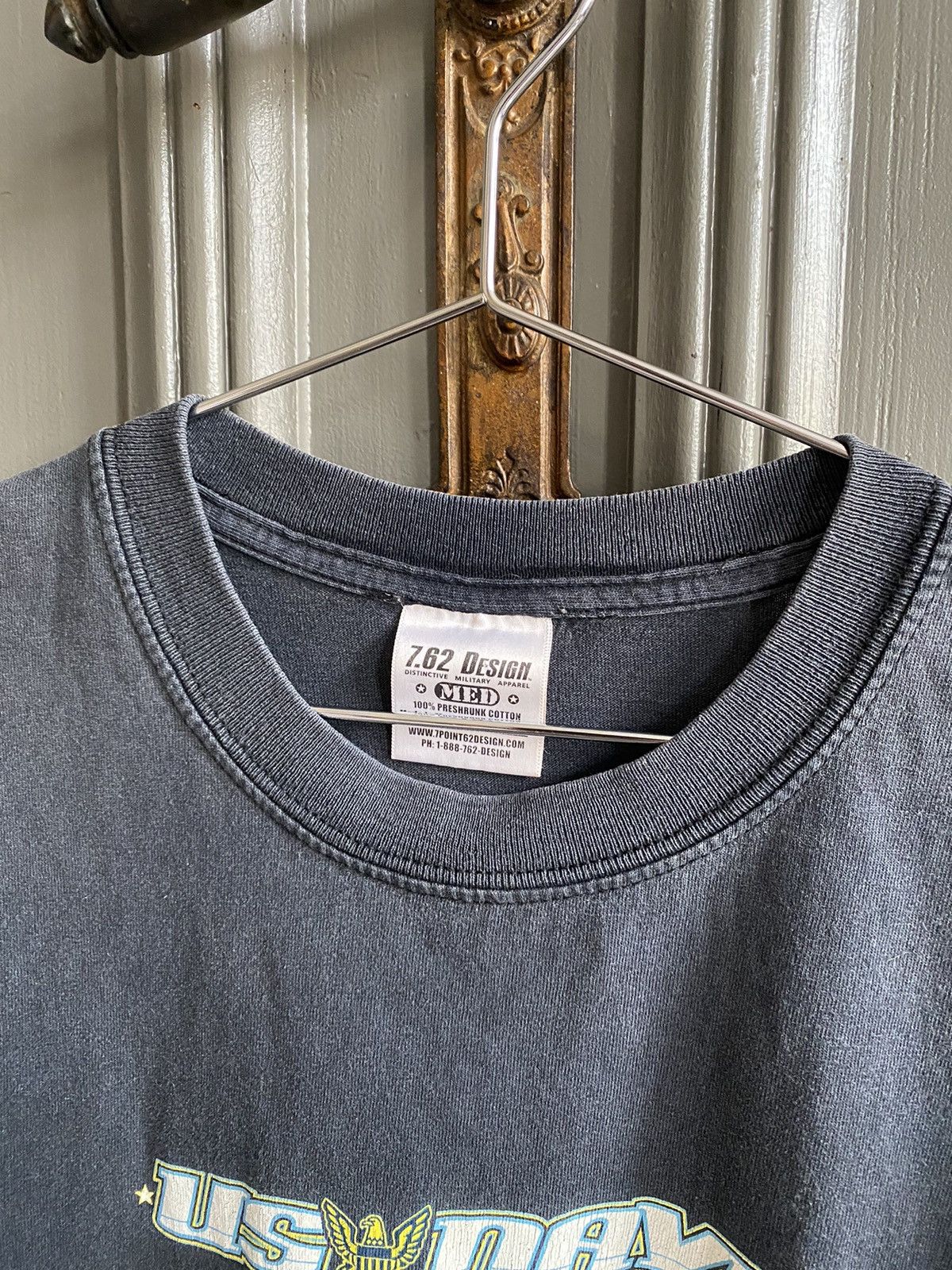 Vintage 7.62 Design Us.Navy Vintage Army T-Shirt. Size US L / EU 52-54 / 3 - 7 Thumbnail