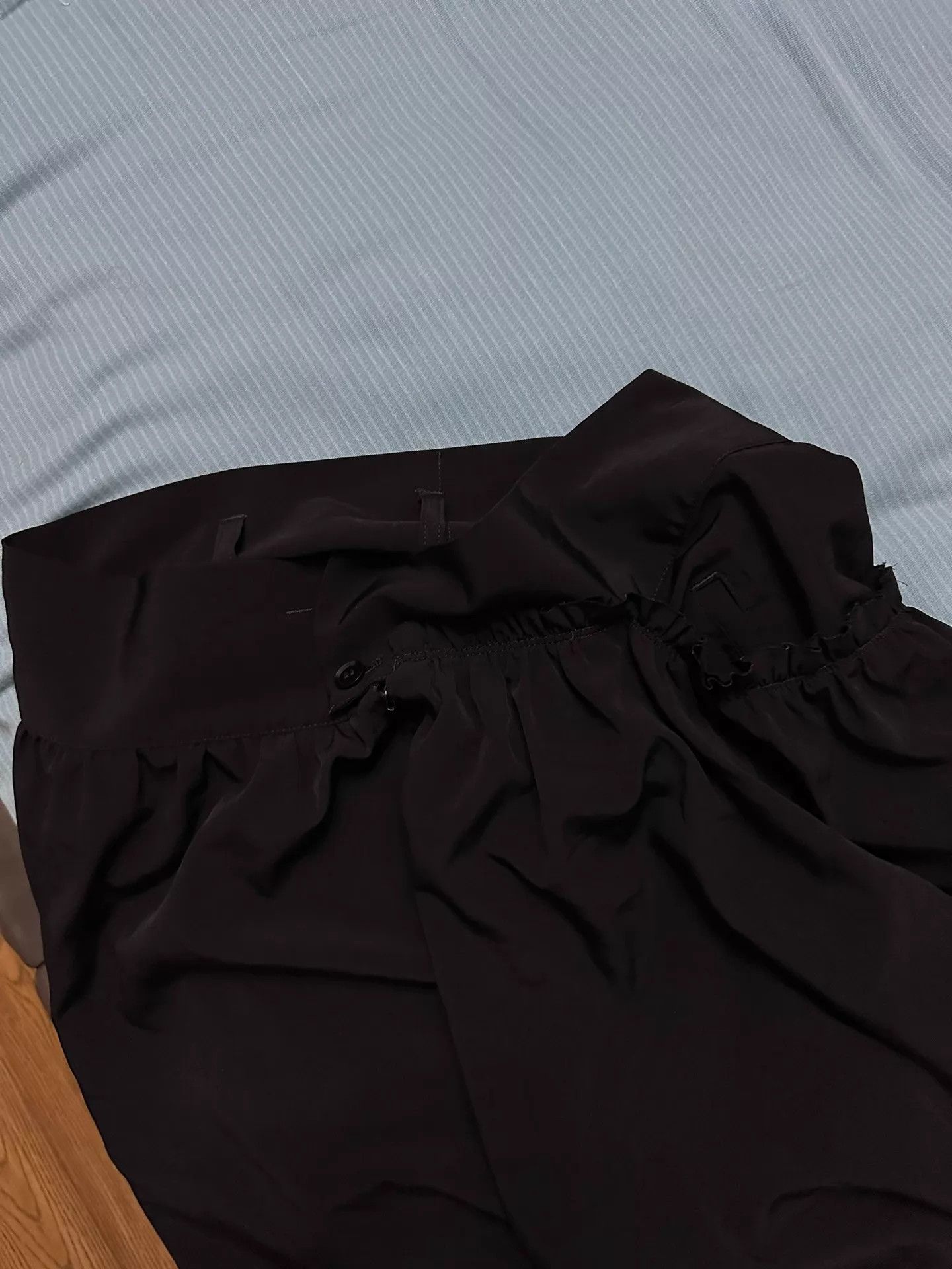 Y's Y's Yohji Yamamoto oversized relaxed black unisex pants Size 26" / US 2 / IT 38 - 7 Thumbnail