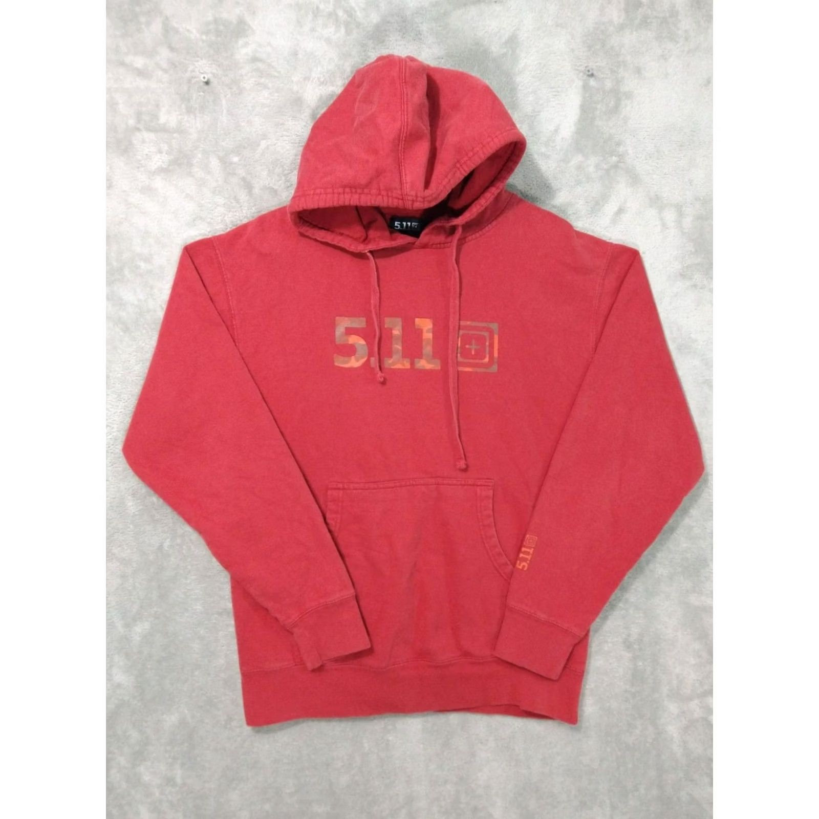 Vintage 5.11 Tactical Hoodie Mens M Red Legacy Graphic Print Pullover Shirt/Adult Mens Hooded Sweatshirt Size US M / EU 48-50 / 2 - 2 Thumbnail