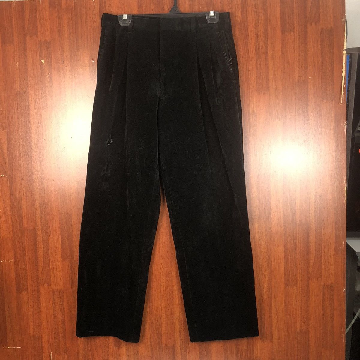 Japanese Brand × Vintage Japanese Brand Black Casual Pants #7477 Size US 30 / EU 46 - 1 Thumbnail