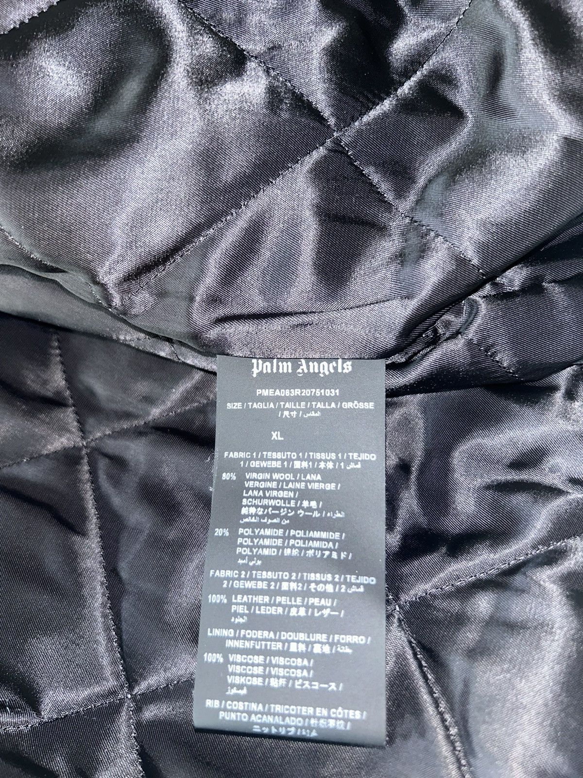 Palm Angels Palm Angels Varsity Jacket Size US XL / EU 56 / 4 - 7 Thumbnail