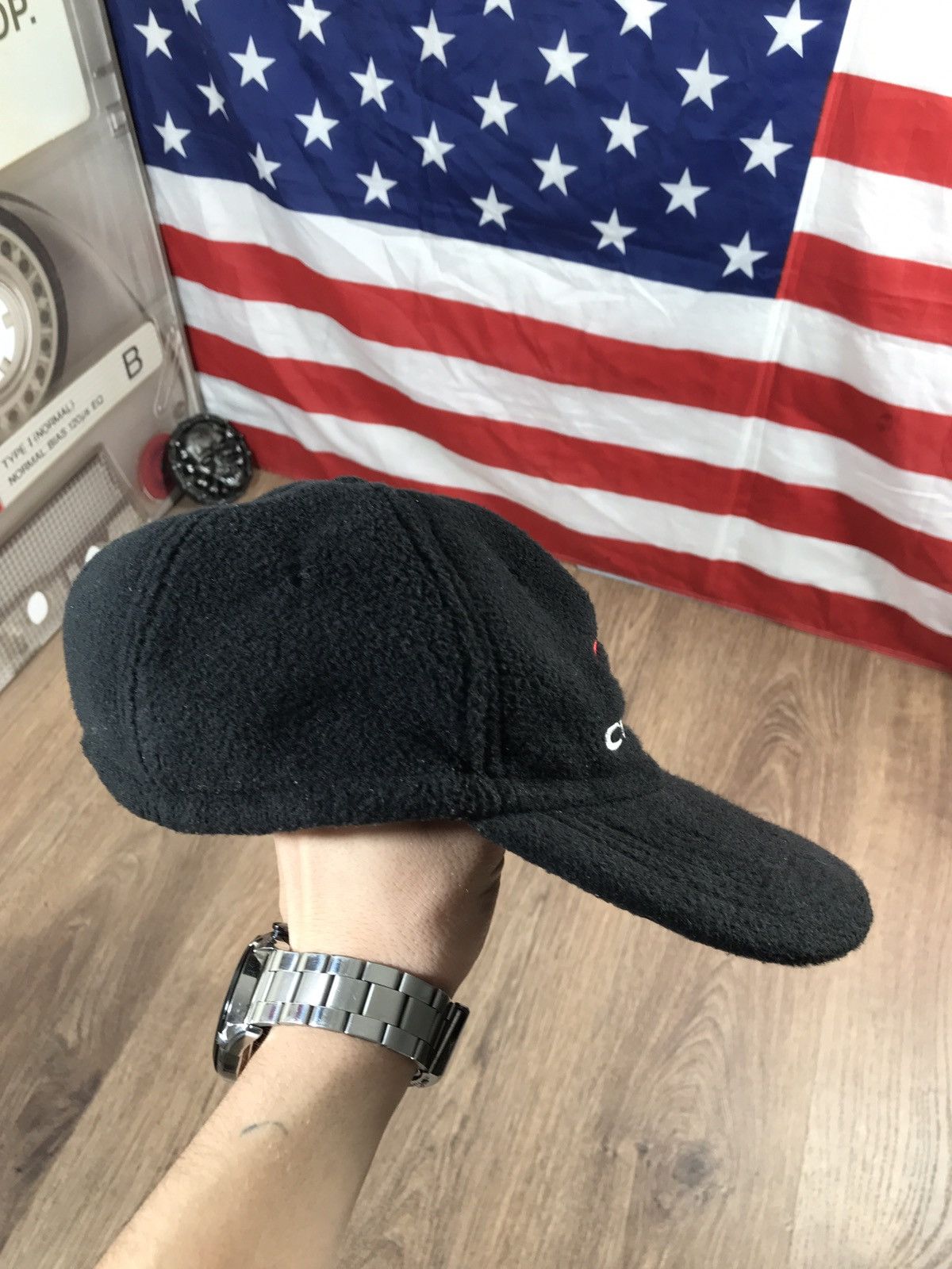 O'Neill × Vintage Vintage Oneill Fleece Cap Size ONE SIZE - 2 Thumbnail