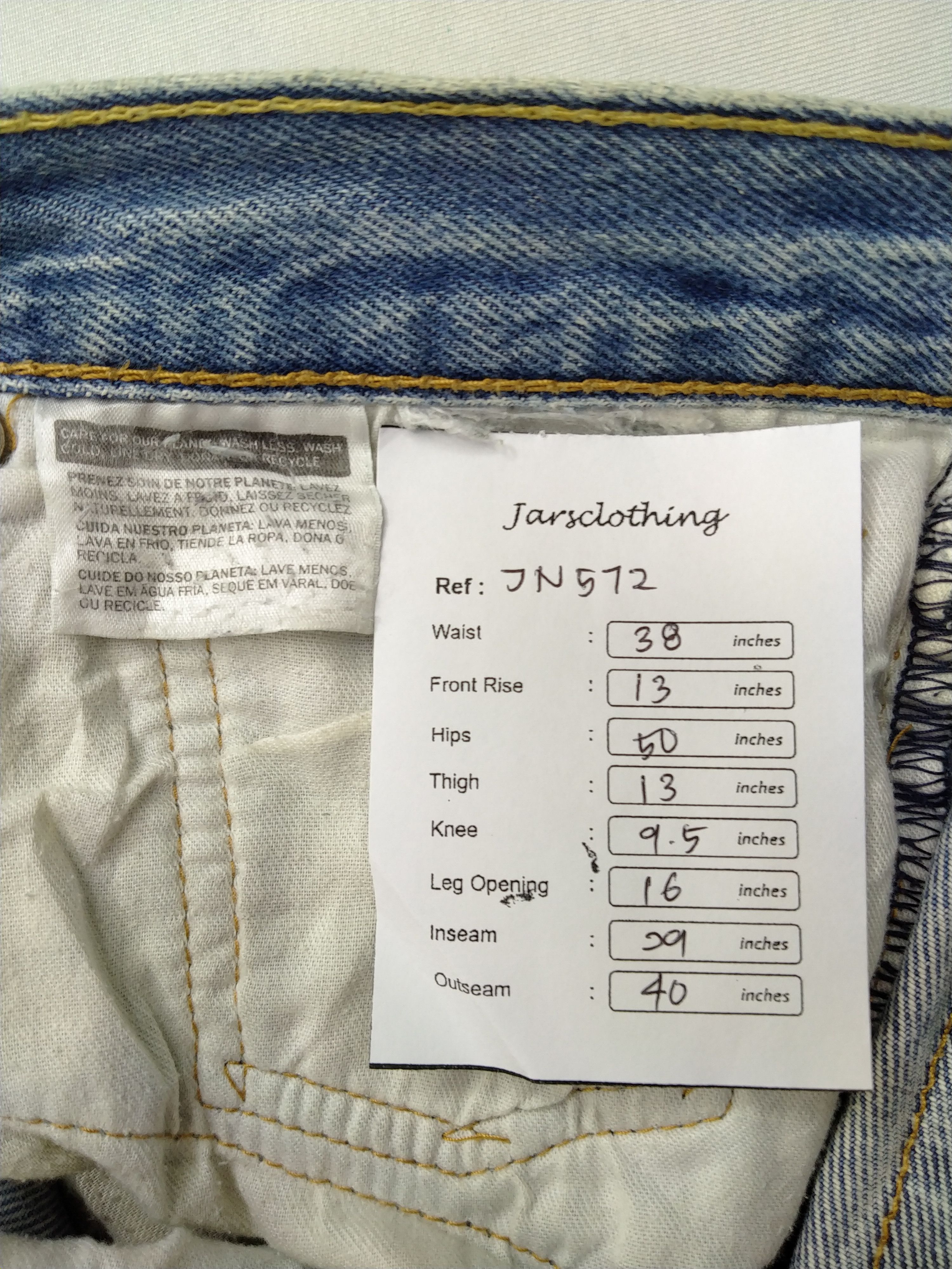 Levi's Faded Blue Vintage Levi's 501 Denim 38 x 29 -JN572 Size US 38 / EU 54 - 7 Thumbnail