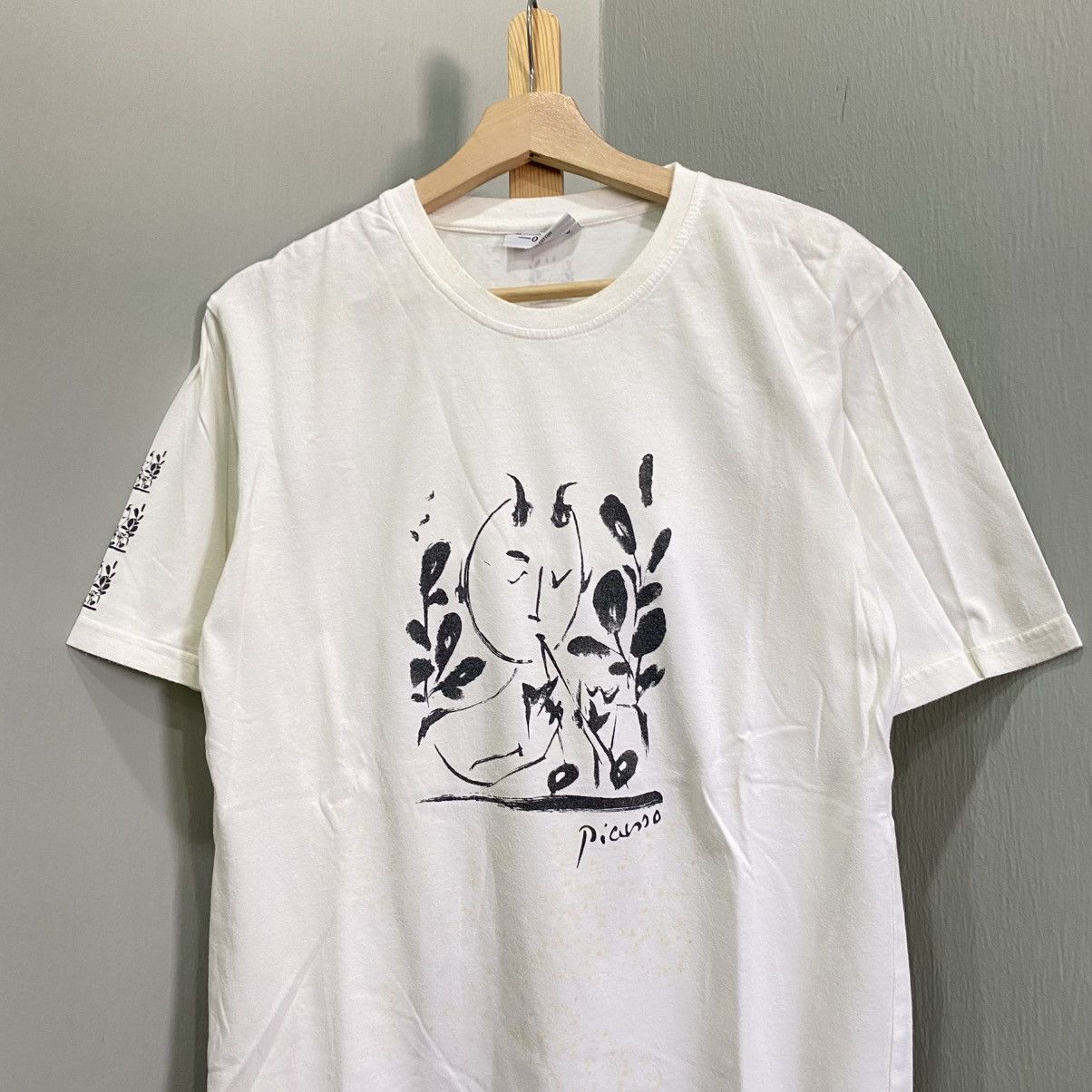 Paloma Picasso Vintage Pablo Picasso Faune Aux Branchages Graphic T Shirt Size US M / EU 48-50 / 2 - 3 Thumbnail
