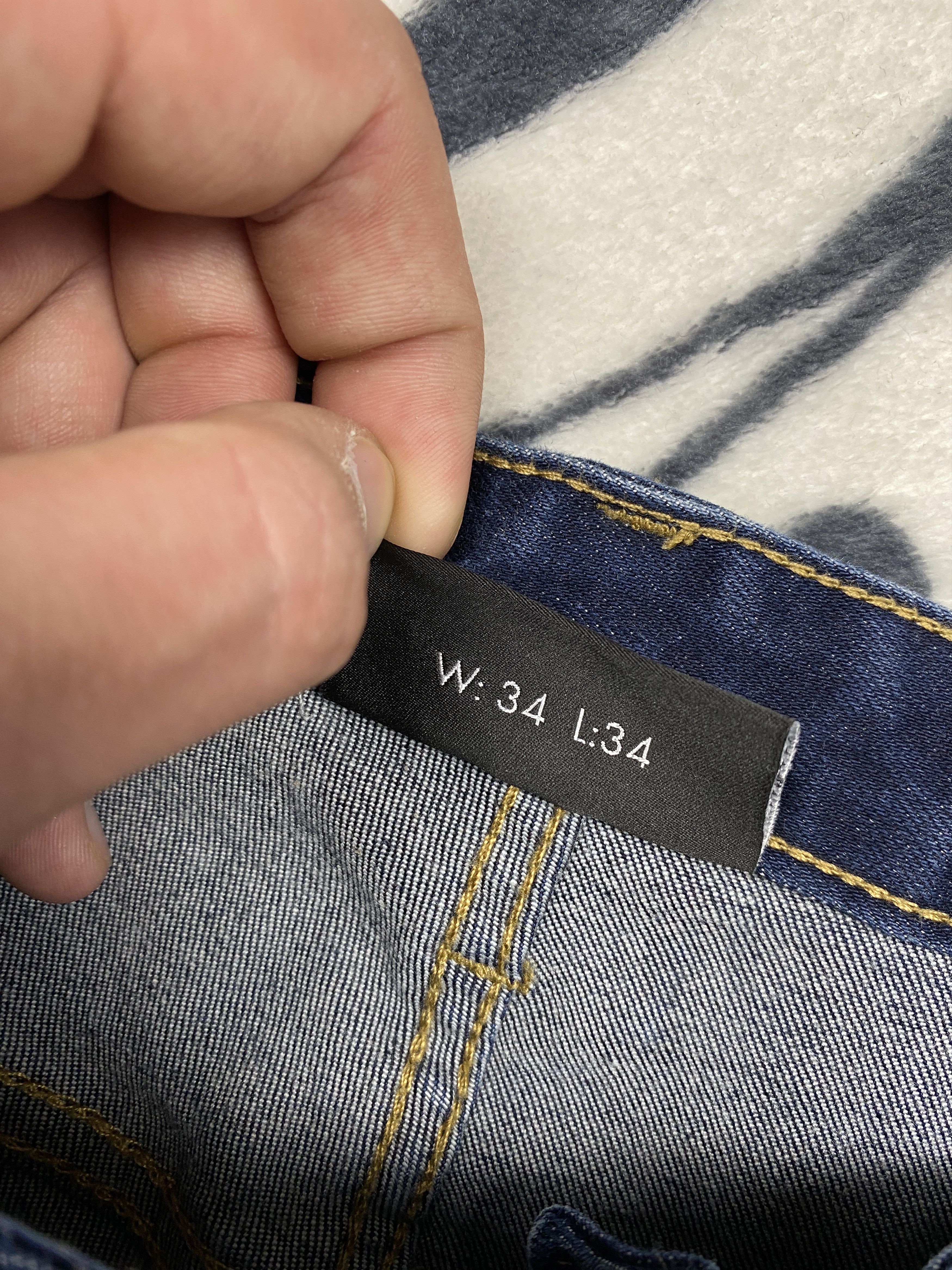 Armani Emporio Armani Mens Denim Pants Y2K Jeans Size US 34 / EU 50 - 6 Thumbnail