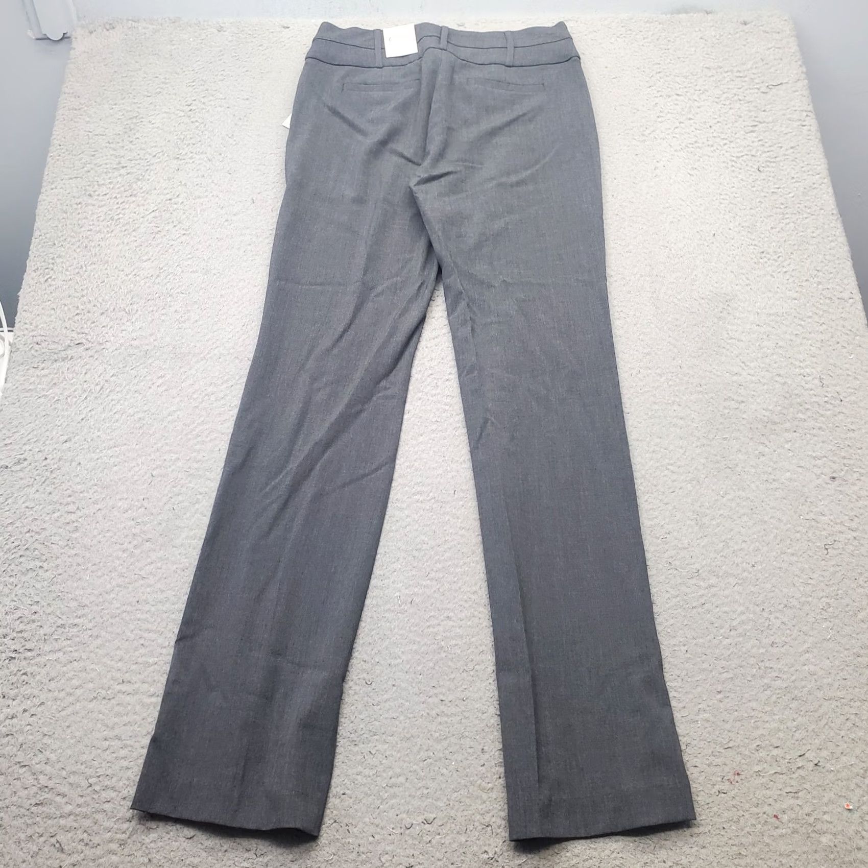 Vintage Candies Marilyn Bootcut Pants Womens 5 Gray Stretch Mid Rise Flat Front Formal Size 27" / US 4 / IT 40 - 2 Thumbnail