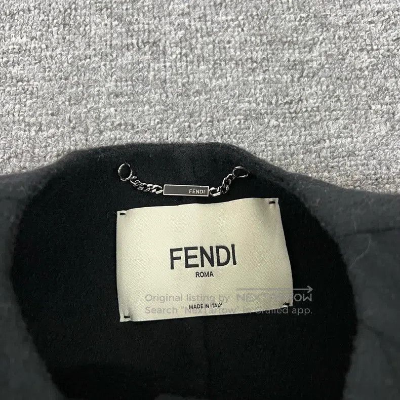 Fendi Fendi Show model fur pocketed cape wool coat Size XXS / US 00 / IT 34 - 3 Thumbnail