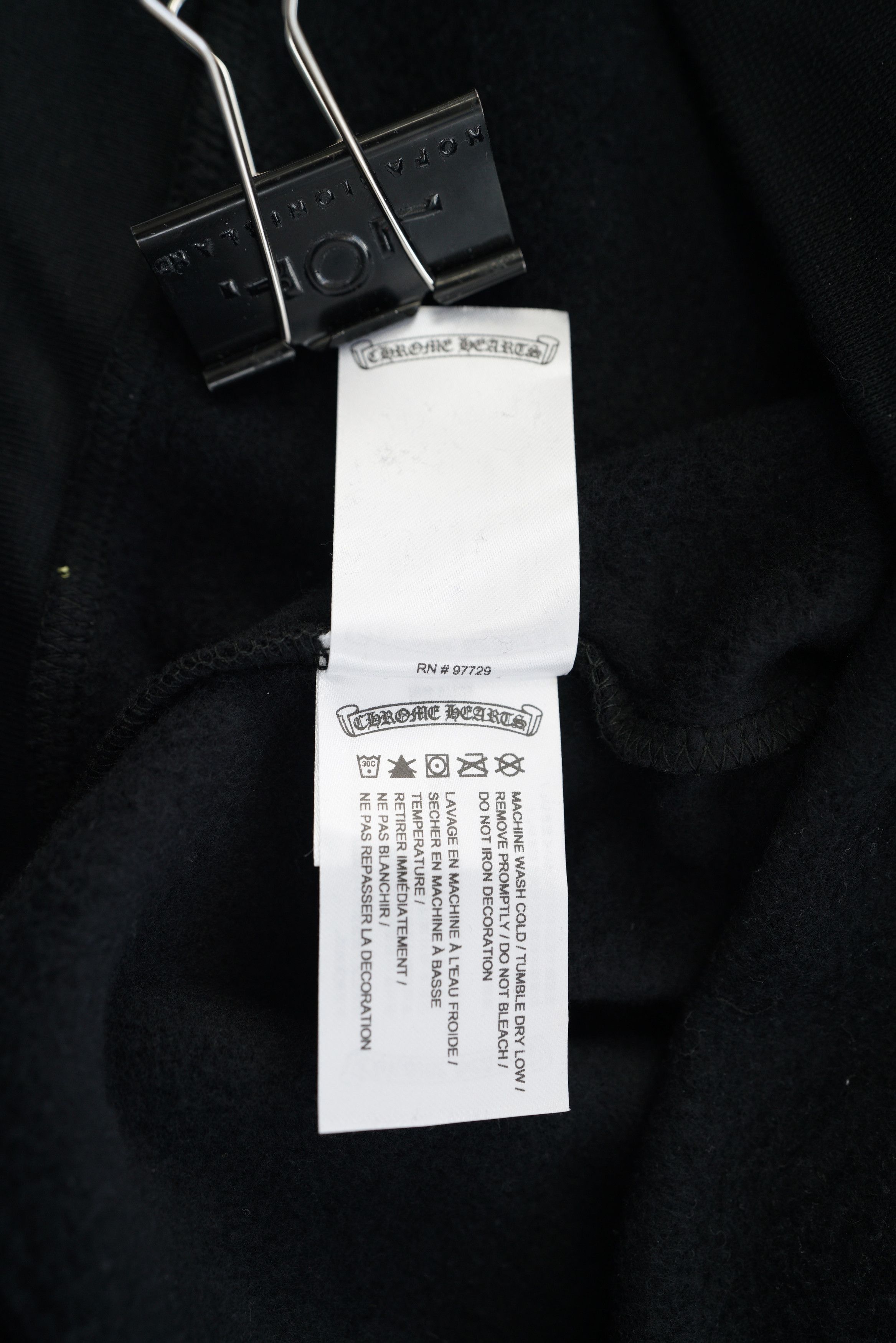 Chrome Hearts Chrome Hearts Pink Horseshoe Zip Up - Black Size US L / EU 52-54 / 3 - 12 Thumbnail