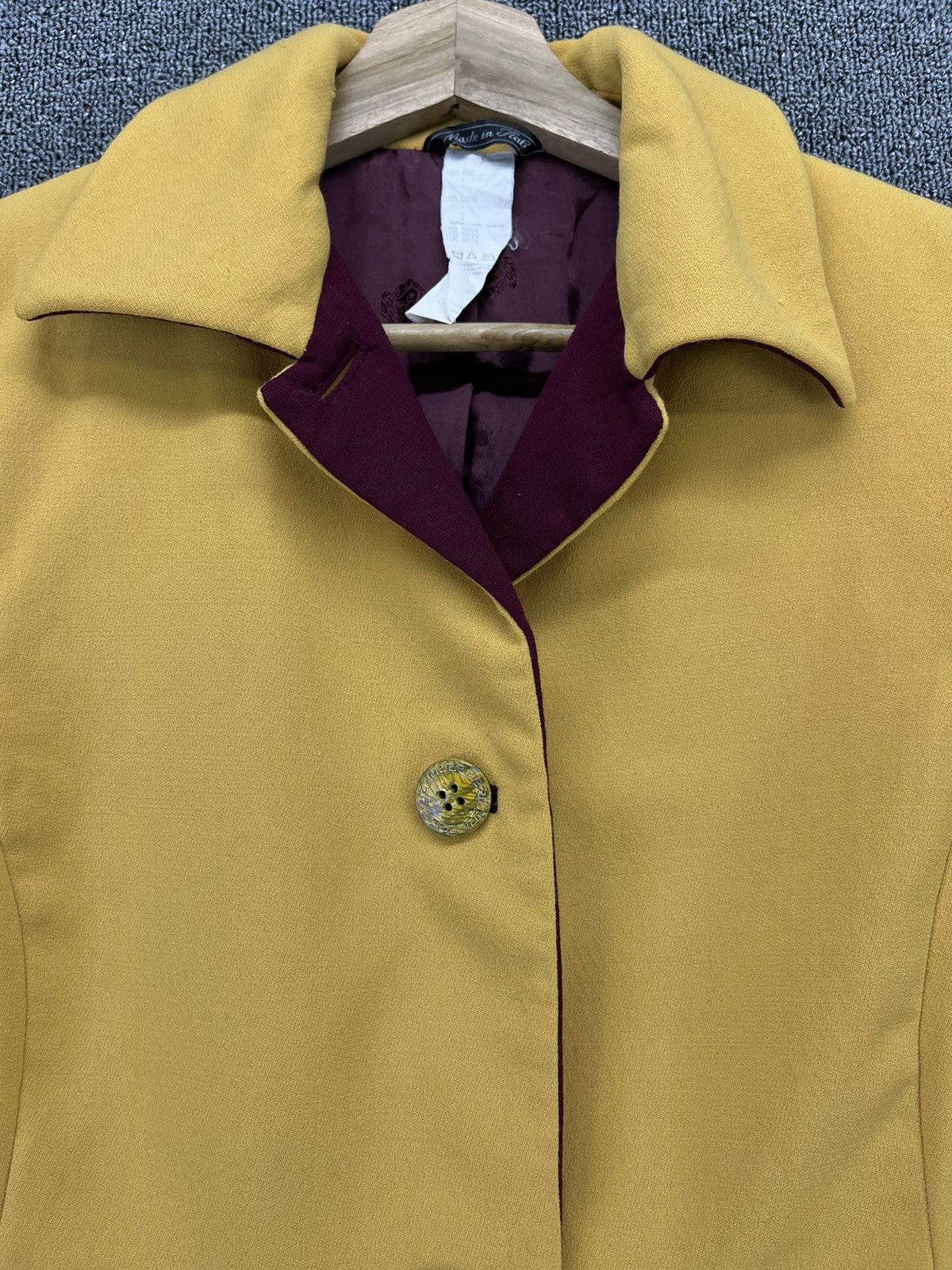 Versace Vintage Gianni Versace Wool Cardigan Coat Jacket Size S / US 4 / IT 40 - 6 Thumbnail