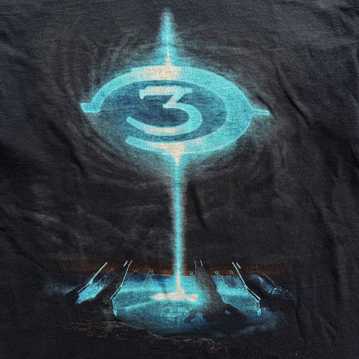 Vintage 2007 Vintage Halo 3 Logo Promo Tee Size US L / EU 52-54 / 3 - 5 Thumbnail