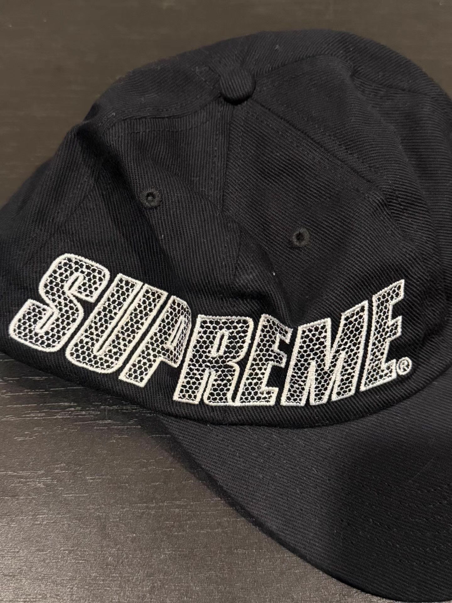 Supreme Supreme 19SS Mesh Embroidered Baseball Cap Q20 Size ONE SIZE - 2 Thumbnail