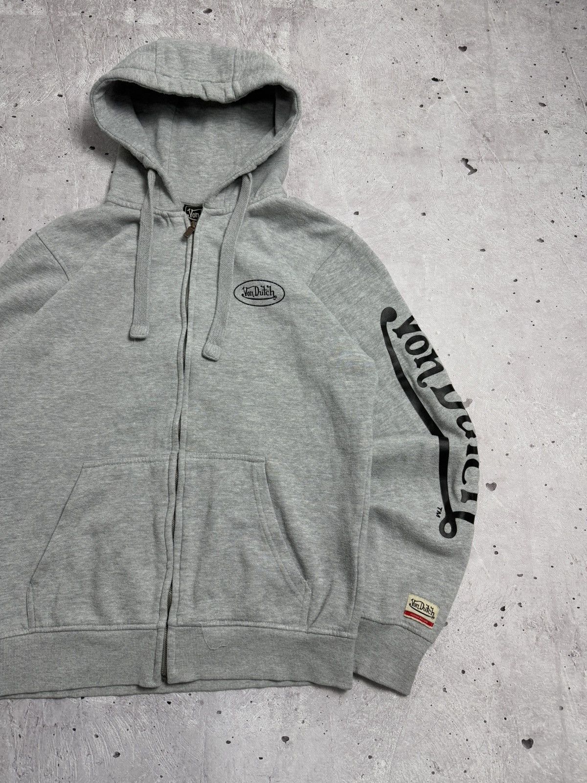 Von Dutch Vintage Y2K Von Dutch Zip Hoodie Size US L / EU 52-54 / 3 - 2 Thumbnail