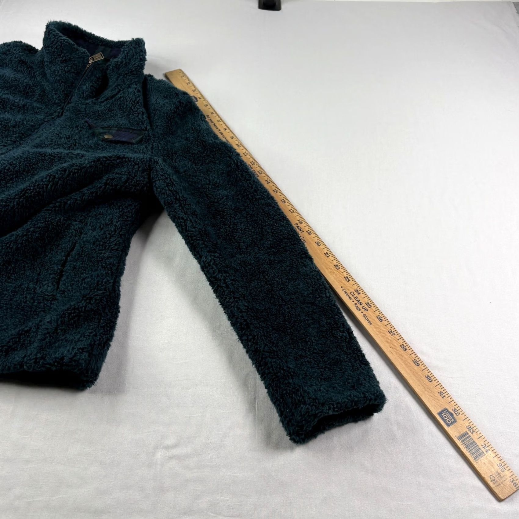 Pendleton Pendleton Jacket Womens Large Blue Green Sherpa Full Zip Fleece Coat Casual"} Size L / US 10 / IT 46 - 6 Thumbnail