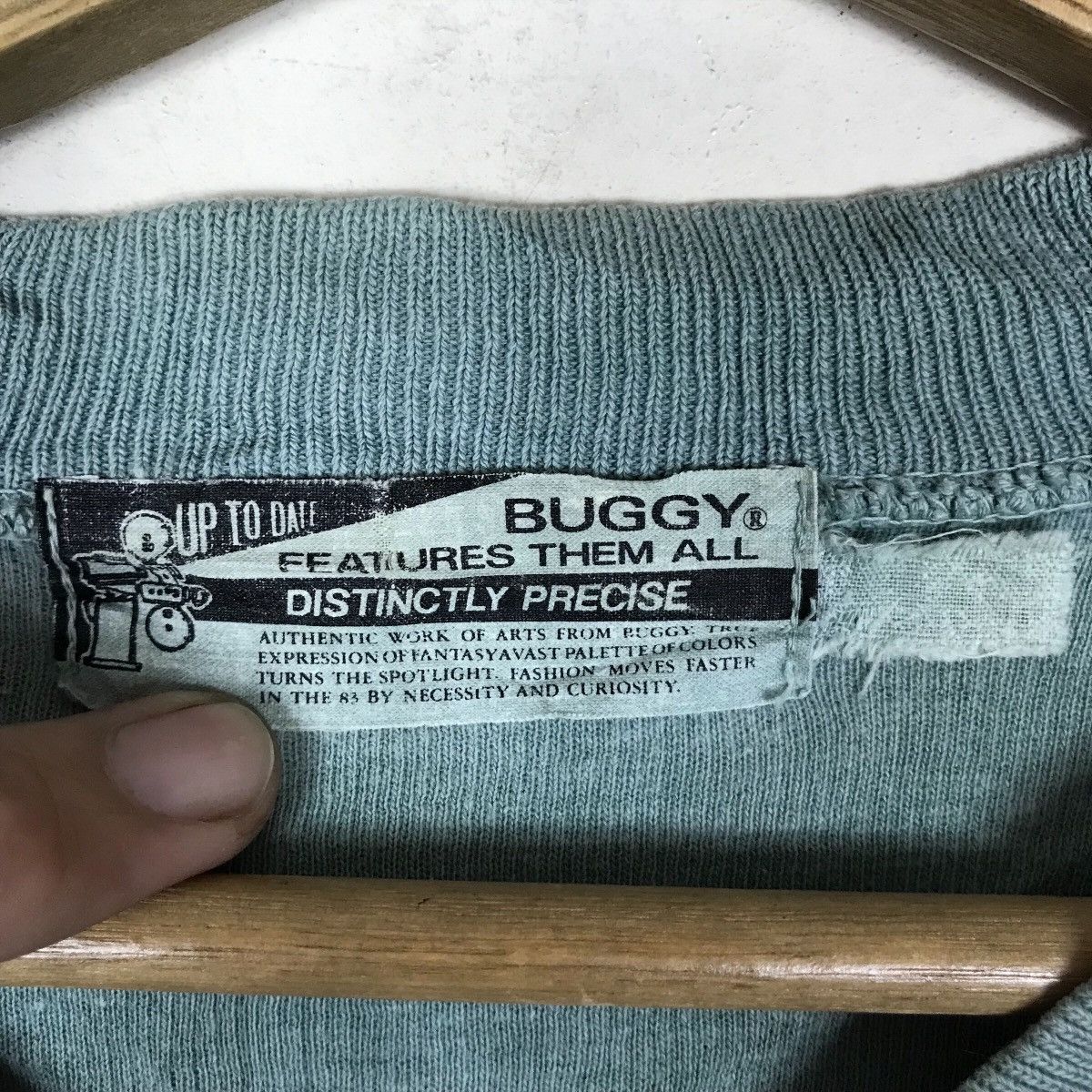 Vintage Buggy Plain Pullover Jumper Sweatshirt