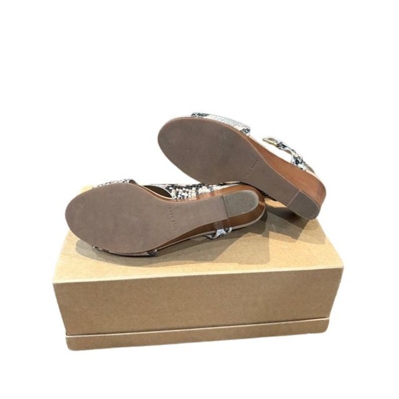 Cole Haan Cole Haan “Philomina” Wedge Heel Snakeskin Sandals – Size 7B Size US 7 / IT 37 - 7 Thumbnail