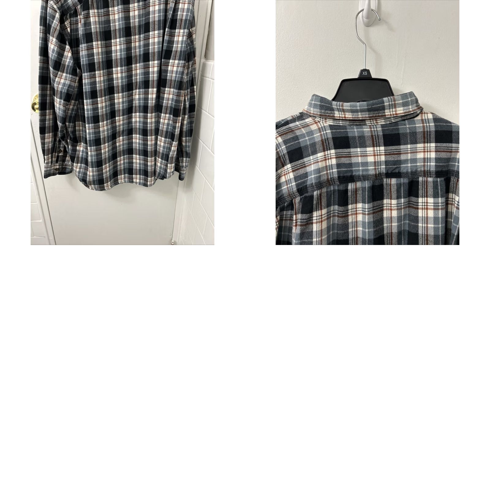 Carhartt Carhartt Shirt Mens XL Blue Trumbull Plaid Flannel Relaxed Button-Down L/S Size US XL / EU 56 / 4 - 9 Thumbnail