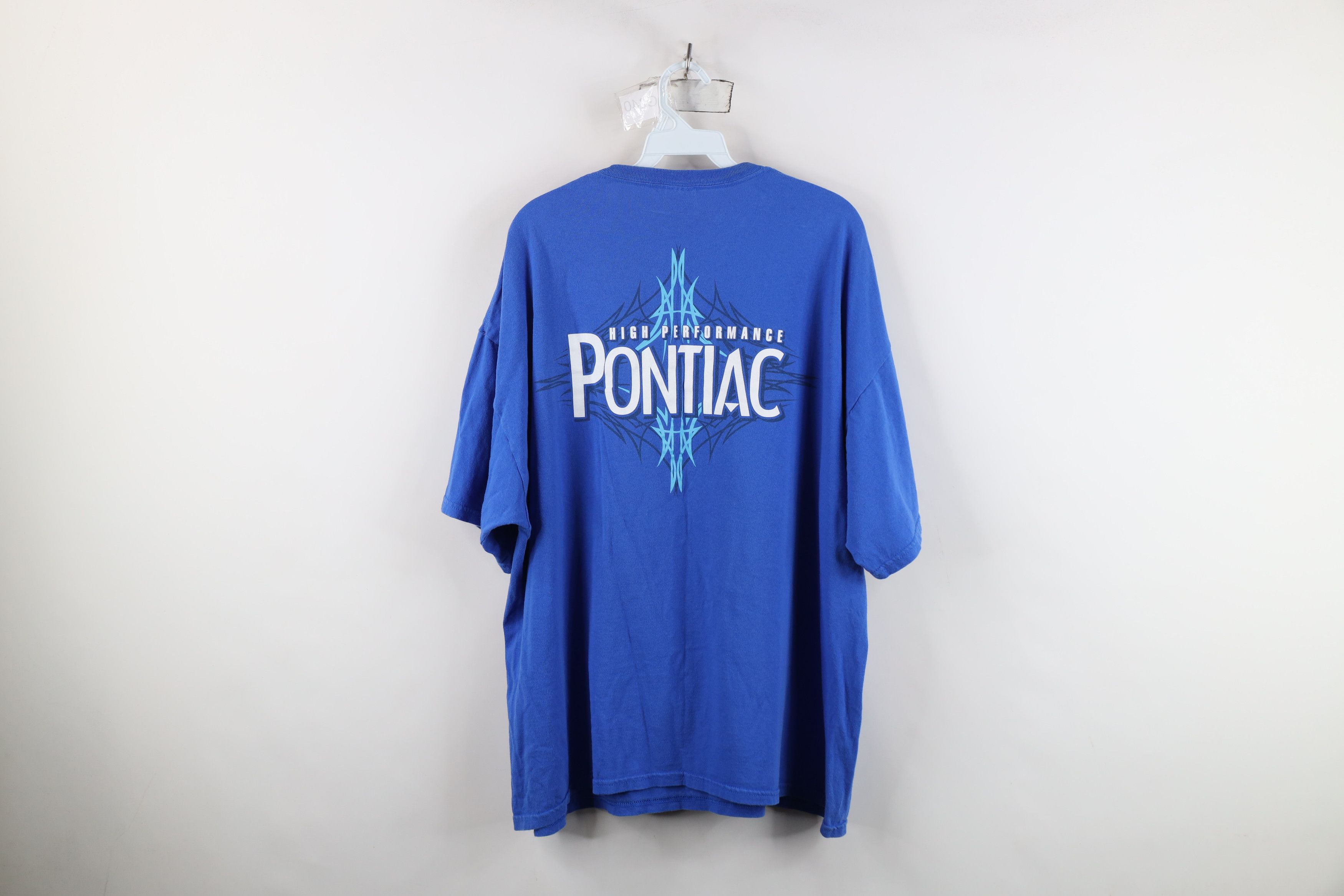 Vintage Vintage 90s Y2K Streetwear Performance Pontiac Car T-Shirt Size US XXL / EU 58 / 5 - 14 Thumbnail