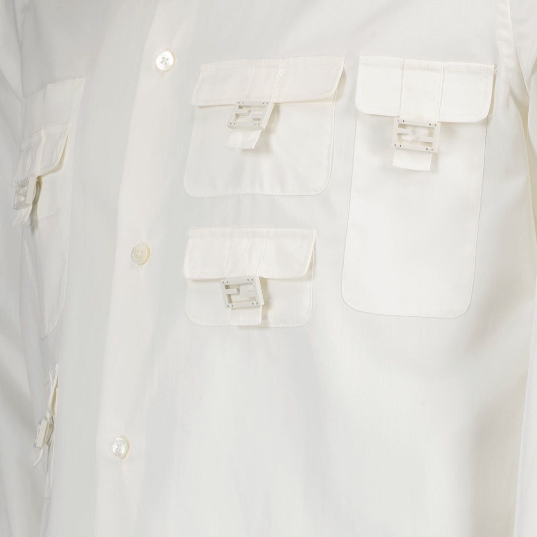 Fendi Fendi FF multi-pocket shirt Size US L / EU 52-54 / 3 - 11 Thumbnail