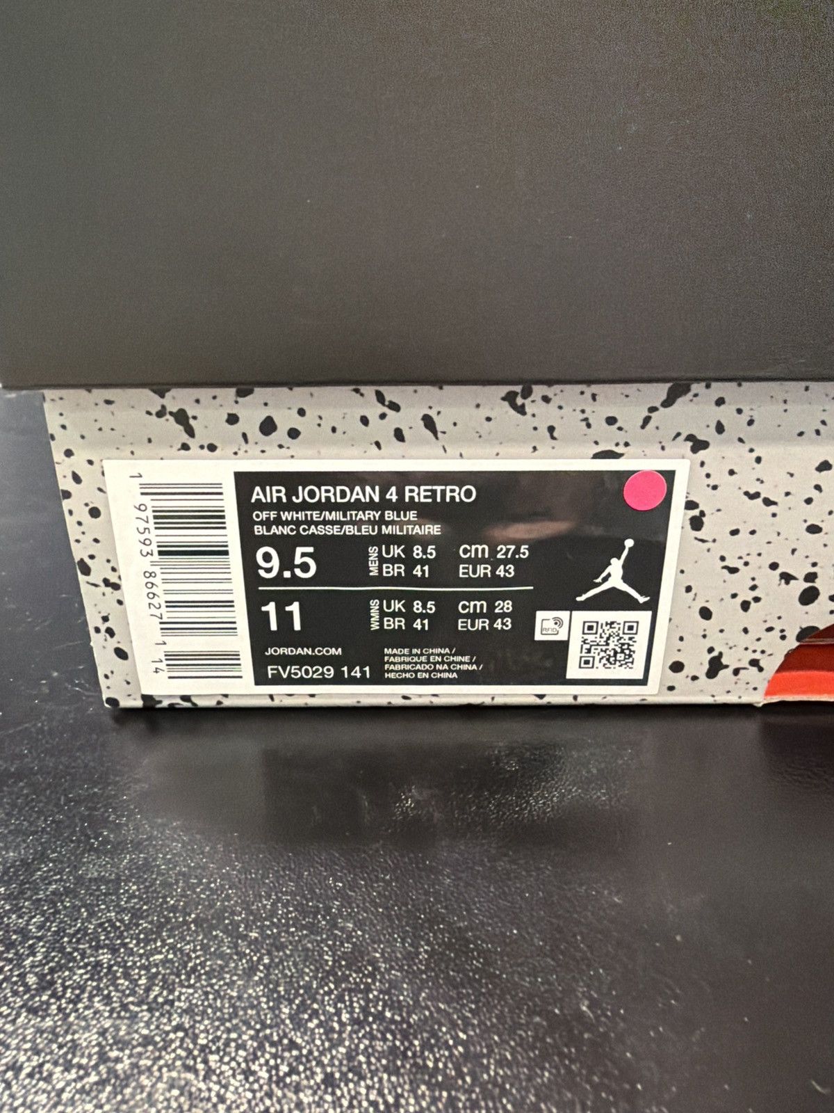 Jordan Brand Jordan 4 Military Blue Size-9.5 Brand New Quick Shipping Size US 9.5 / EU 42-43 - 7 Thumbnail