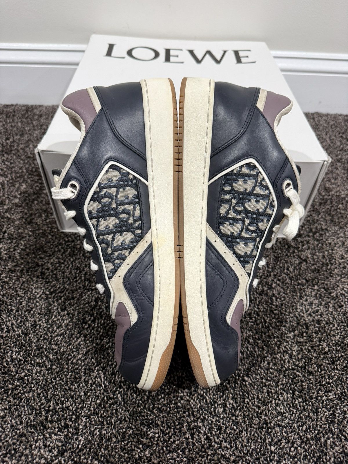 Dior Dior x Kim Jones B27 Uptown Oblique Low-Top Sneakers Size US 13 / EU 46 - 8 Thumbnail