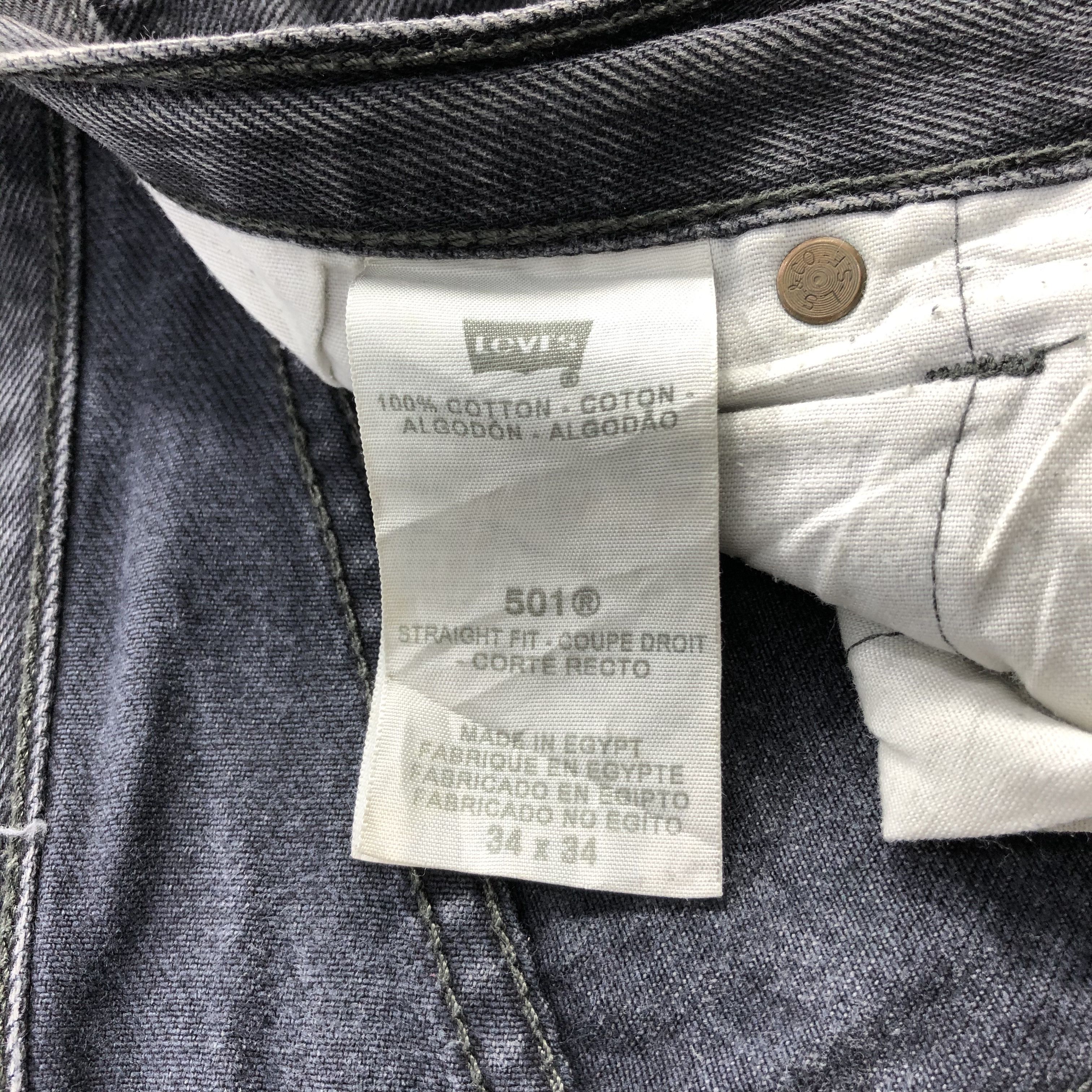Levi's Vintage Distress Levis 501 Jeans-JM1615 Size US 35 - 11 Thumbnail