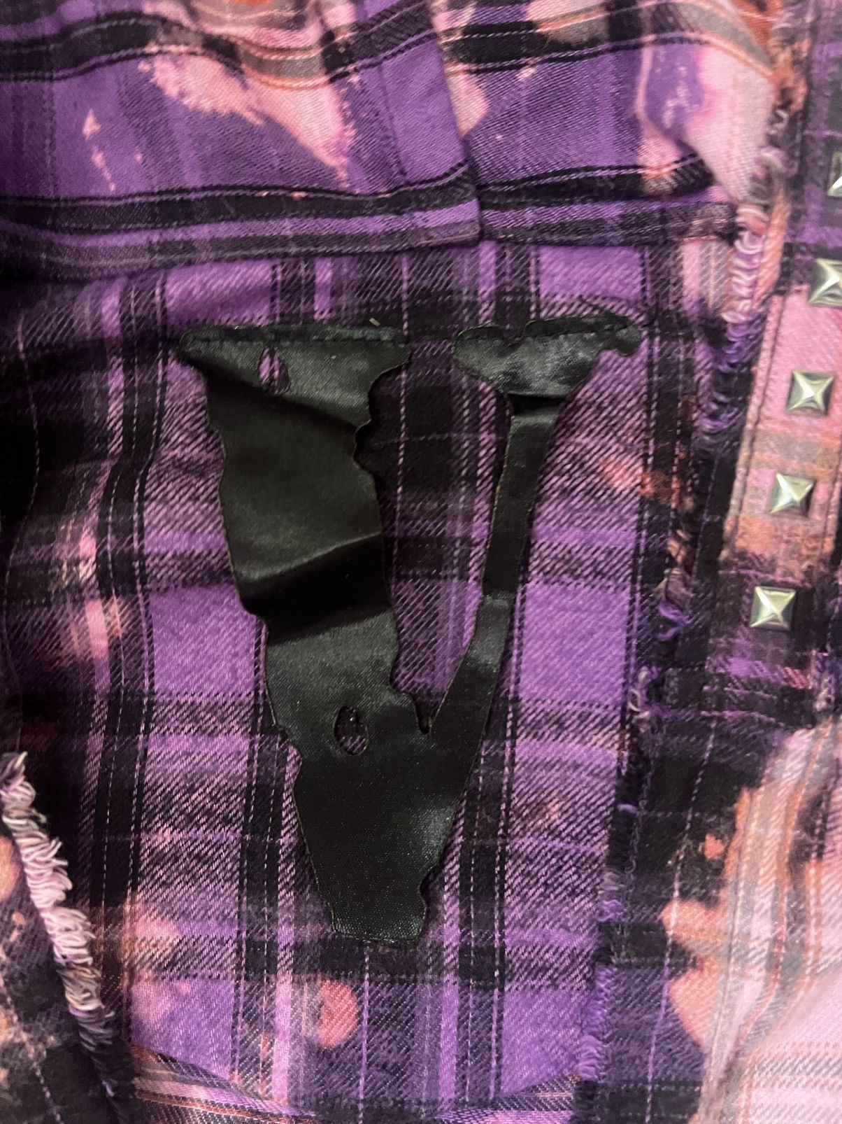 Vlone Vlone Bleached Runway Flannel Size US L / EU 52-54 / 3 - 3 Thumbnail