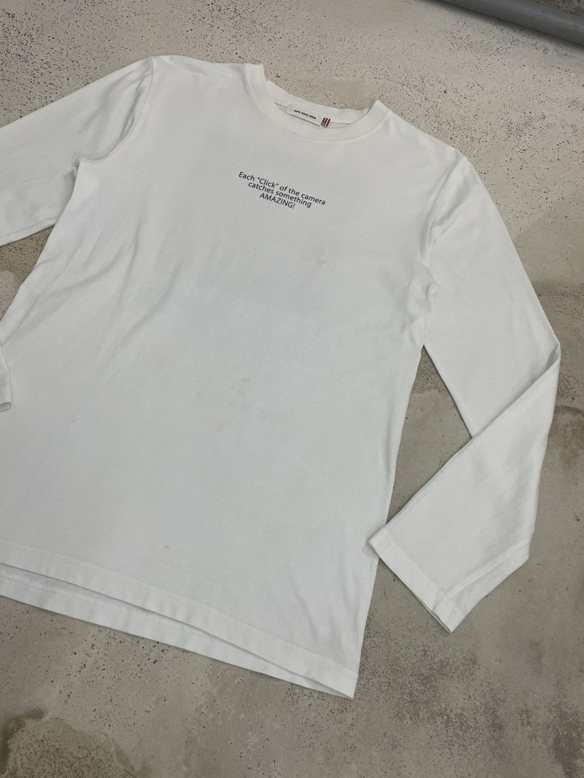 Band Tees × Vintage Good Rock Speed Wording Y2K Art Photo Size US M / EU 48-50 / 2 - 8 Thumbnail