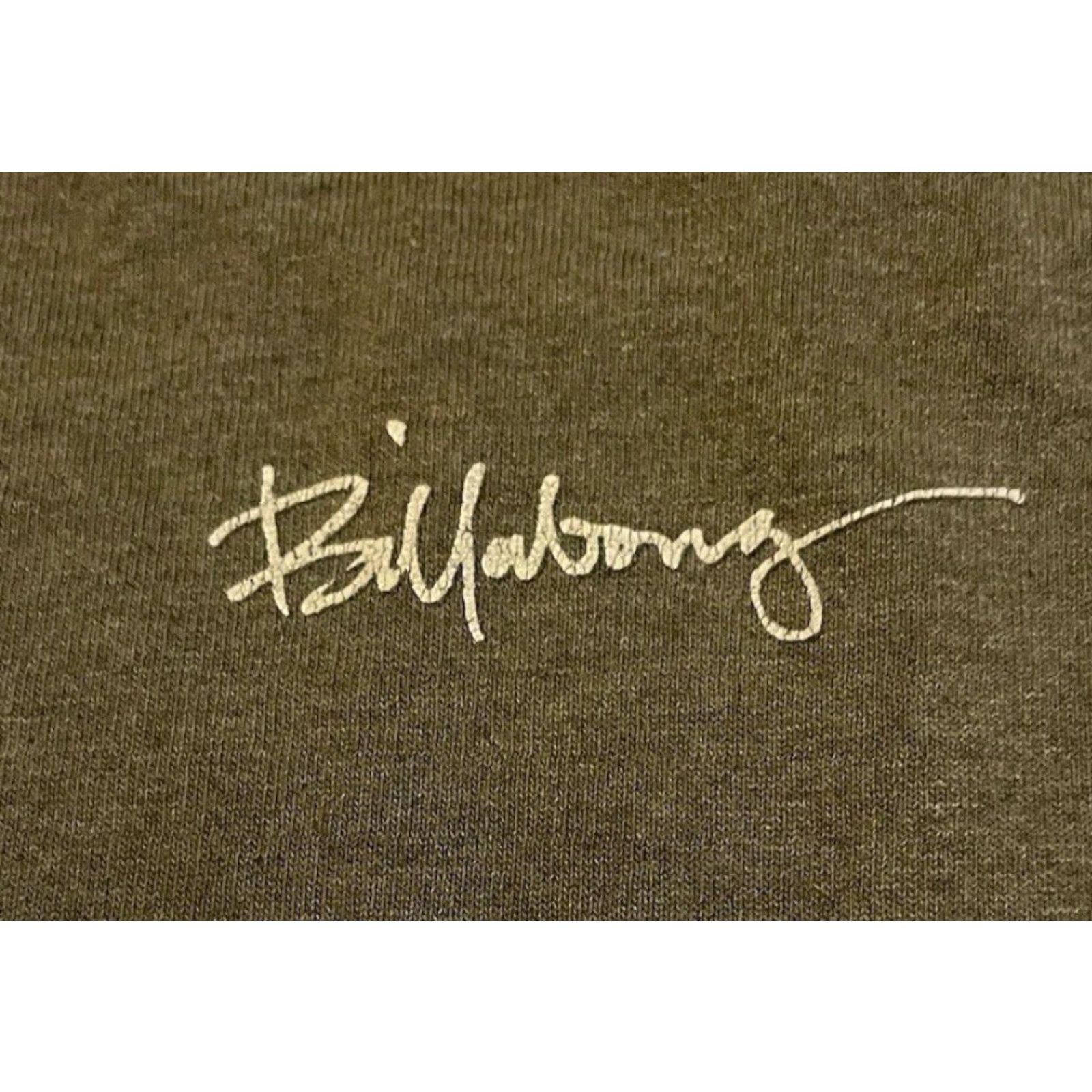 Quiksilver VINTAGE Billabong Faded Distress Shirt S Mens Short Sleeve Green 90s Y2K Surf Skate Grunge Rusty Hurley Ocean Pacific Thrashed Distressed Graphic Tee Size US S / EU 44-46 / 1 - 5 Thumbnail