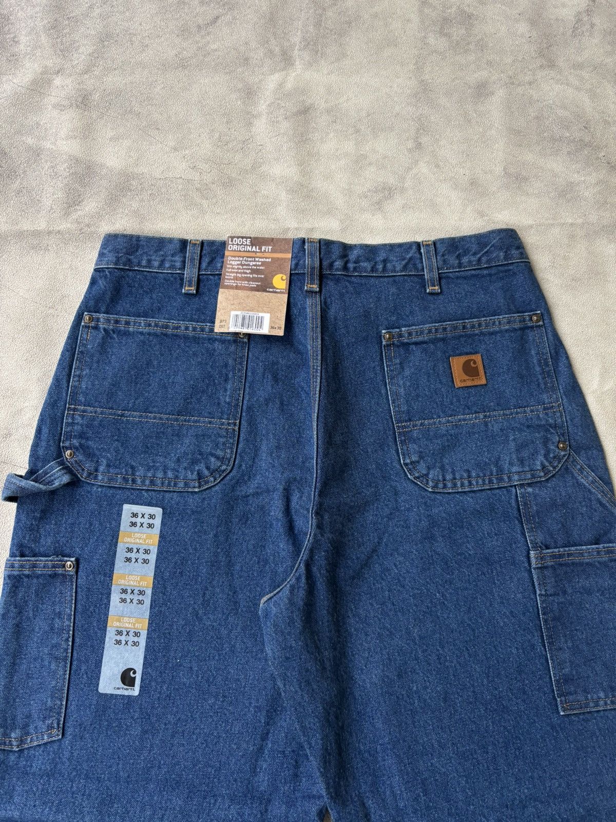 Carhartt carhartt double knee B73 size 36 loose original fit Size US 36 / EU 52 - 2 Thumbnail