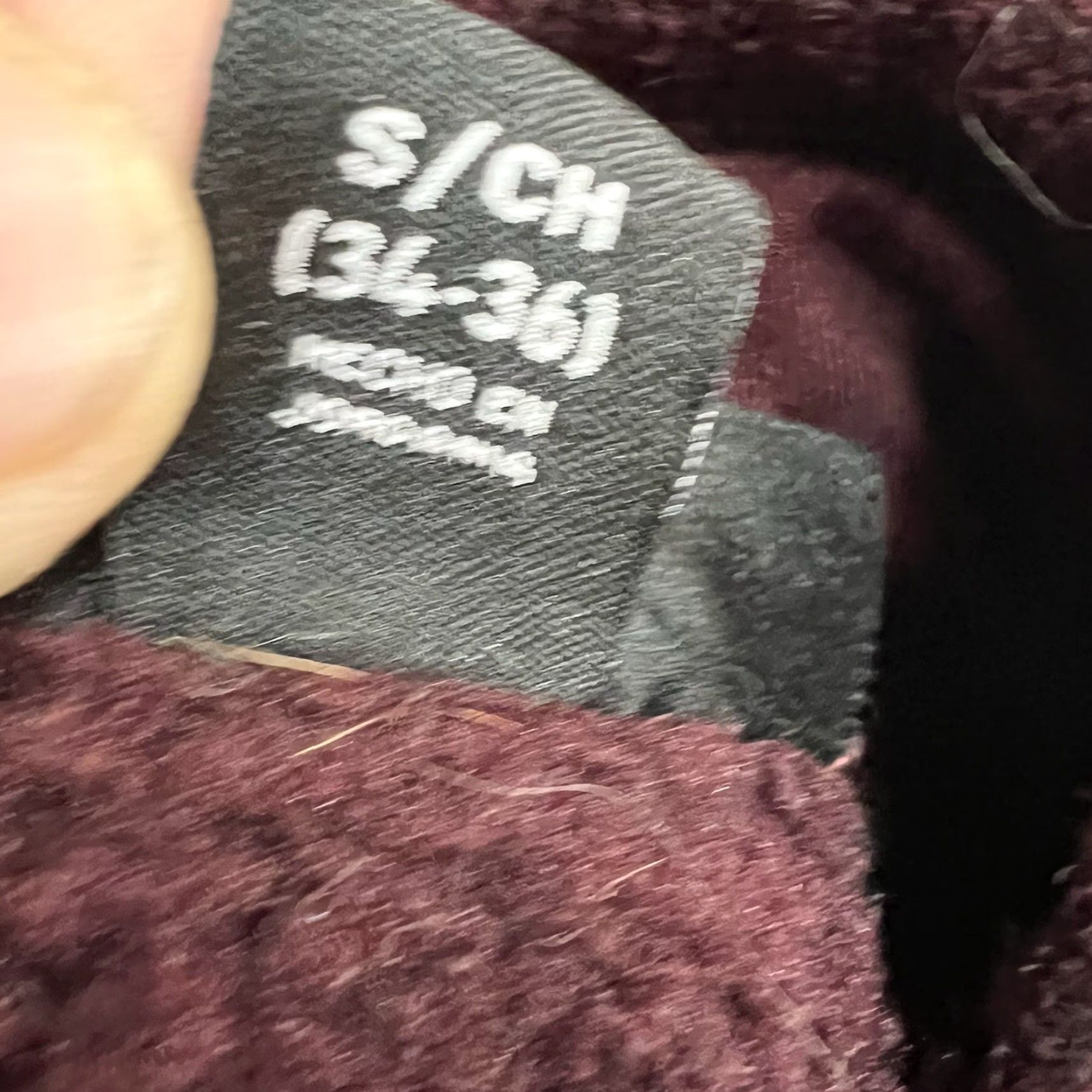 Vintage Swiss Tech Jacket Shirt Mens S Maroon Full Zip Knit Sherpa Lined Mid-Length Size US S / EU 44-46 / 1 - 7 Thumbnail