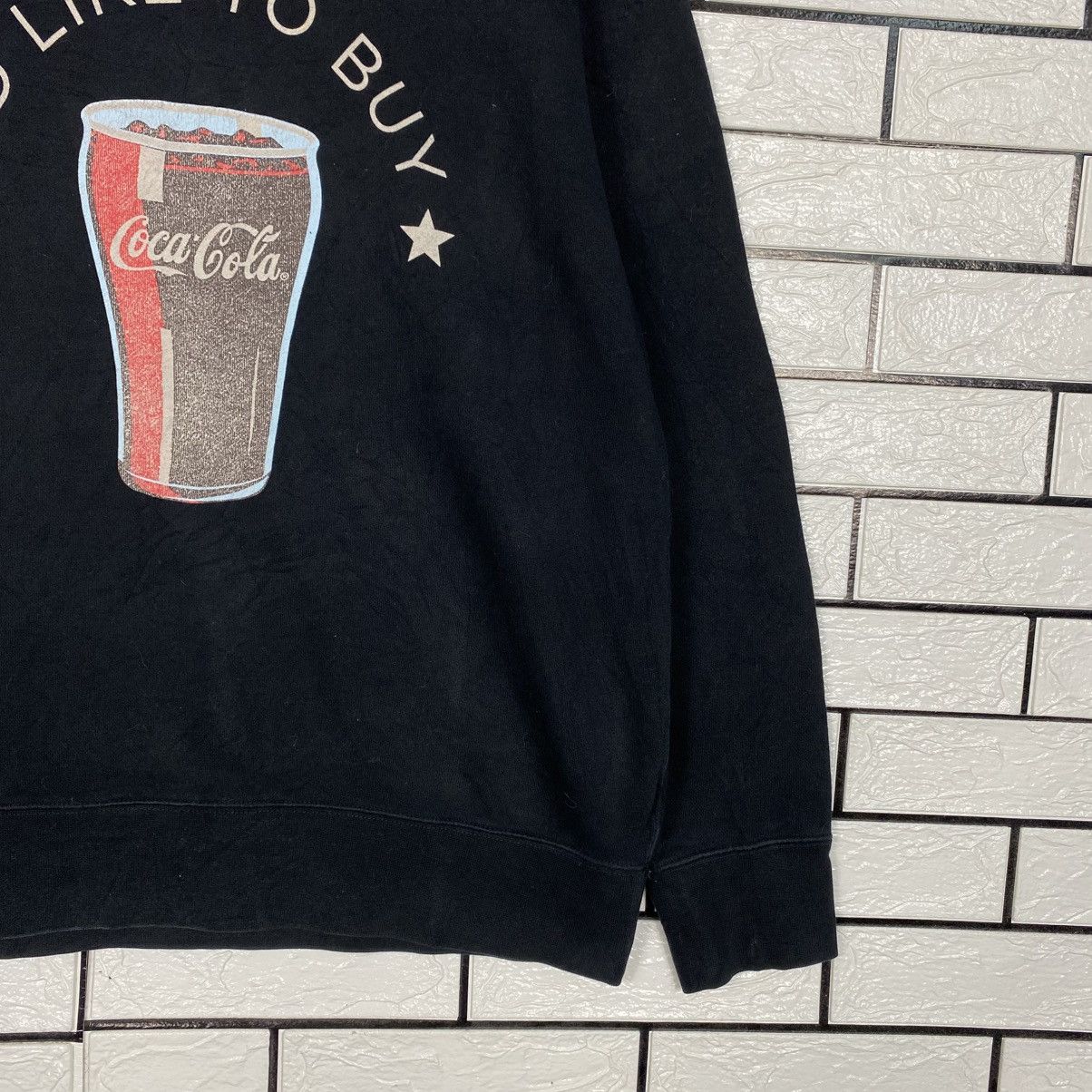 Japanese Brand Vintage Sweatshirt UT X Coca Cola Big Logo Size US L / EU 52-54 / 3 - 6 Thumbnail