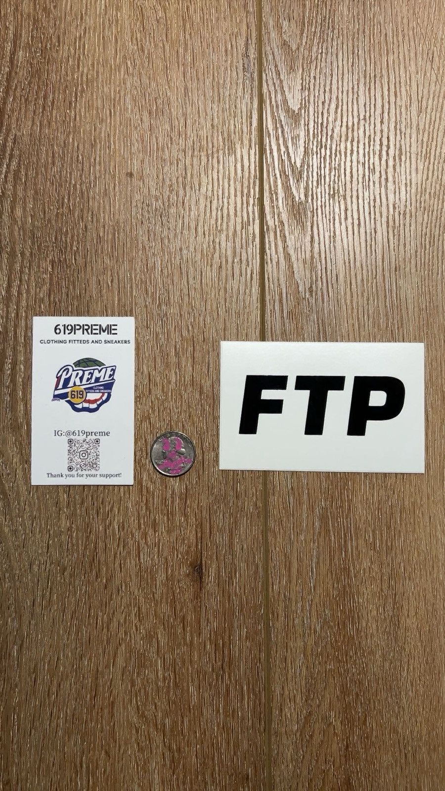 Fuck The Population FTP STICKER Size ONE SIZE - 1 Preview