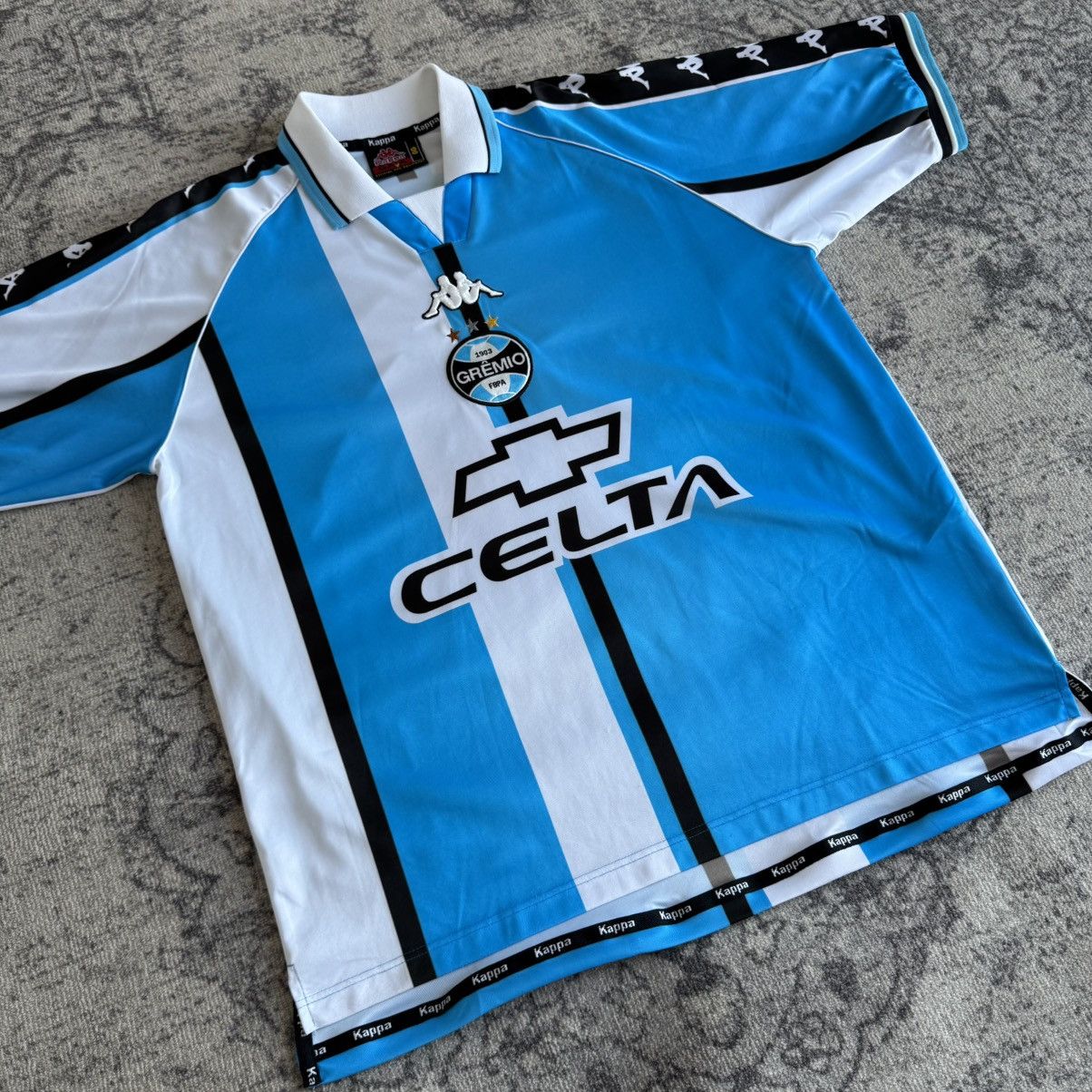 Kappa Gremio FBPA Kappa 2000 3rd kit Soccer Jersey Brazil Vintage Size US XL / EU 56 / 4 - 3 Thumbnail