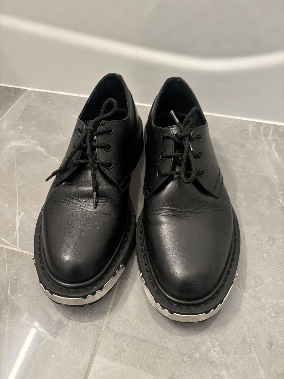 Celine Celine Leather Derby (size 41) Size US 8.5 / EU 41-42 - 2 Thumbnail