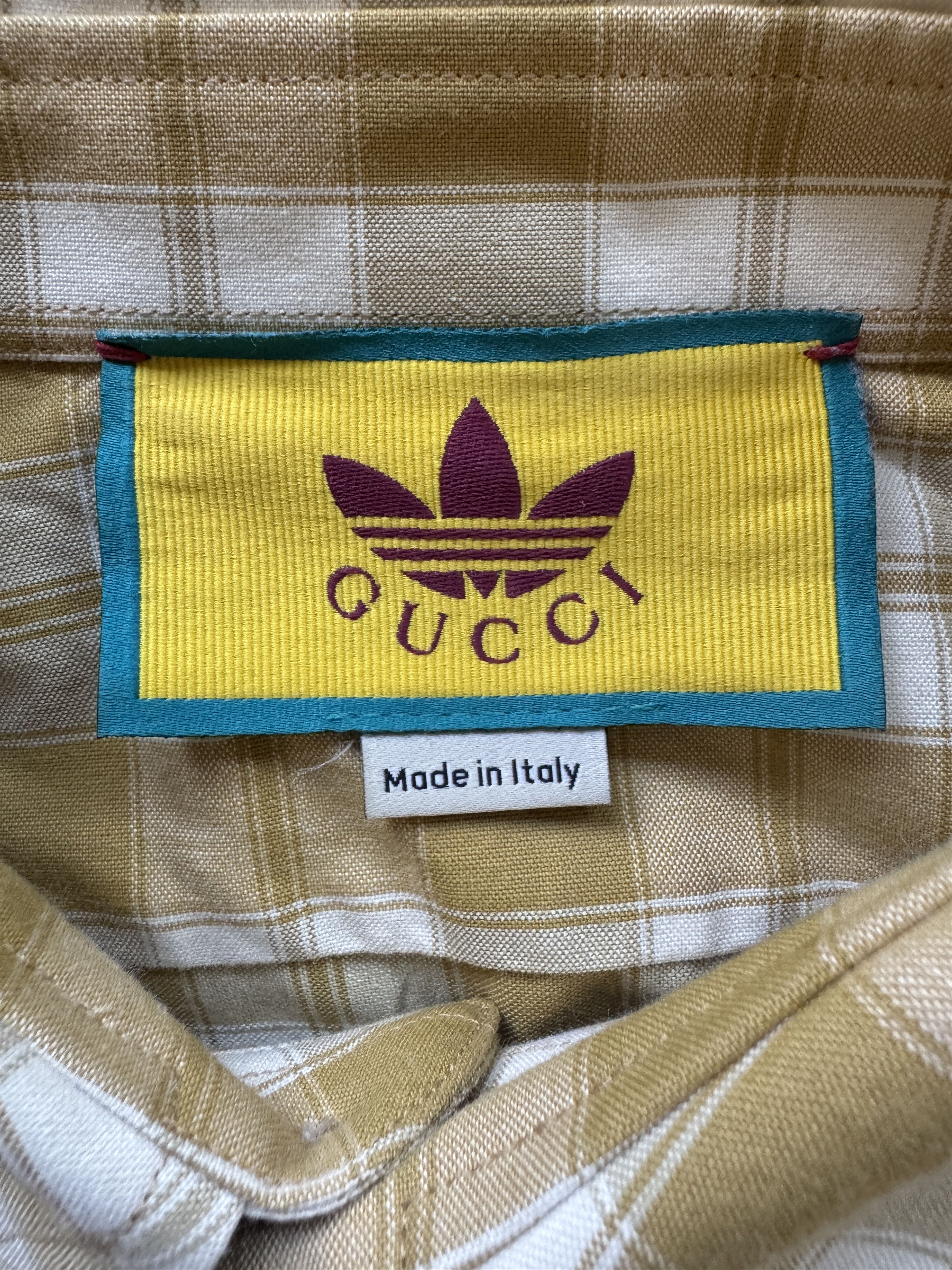 Gucci Checked Shirt with Stripes Size US S / EU 44-46 / 1 - 13 Thumbnail