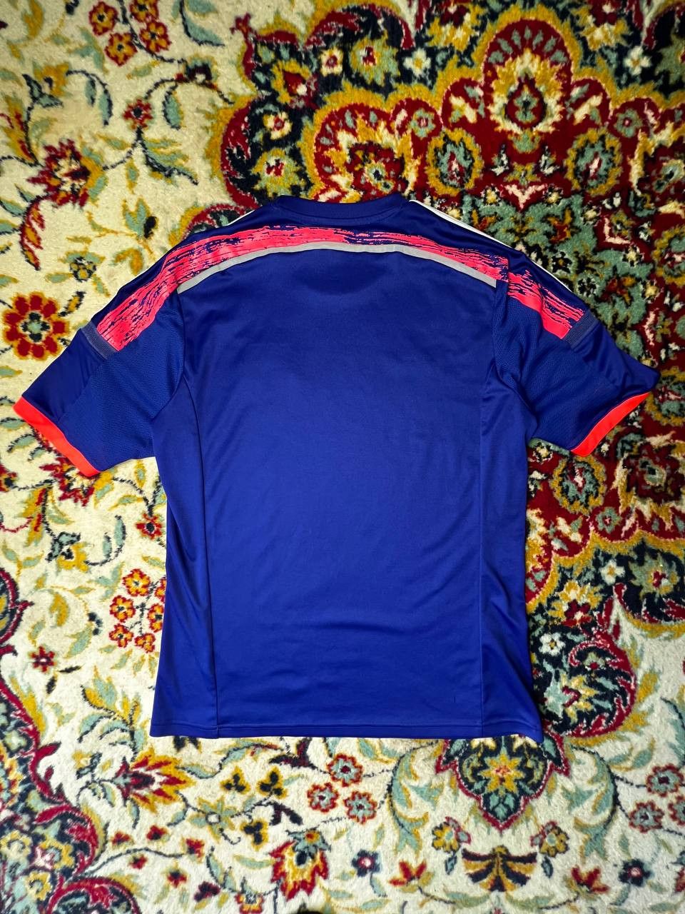 Adidas JAPAN 2014 2015 HOME FOOTBALL SHIRT SOCCER JERSEY ADIDAS Size US L / EU 52-54 / 3 - 2 Thumbnail