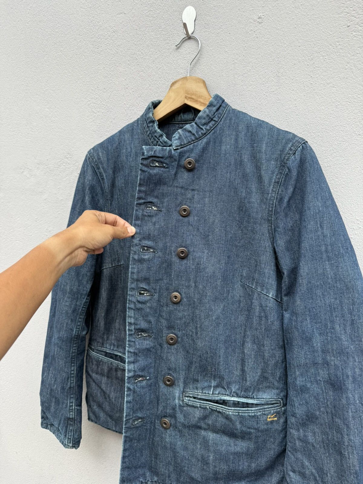 45rpm 💥ARCHIVED💥 R by 45RPM Double Button Blanket Indigo Jacket Size US M / EU 48-50 / 2 - 4 Thumbnail