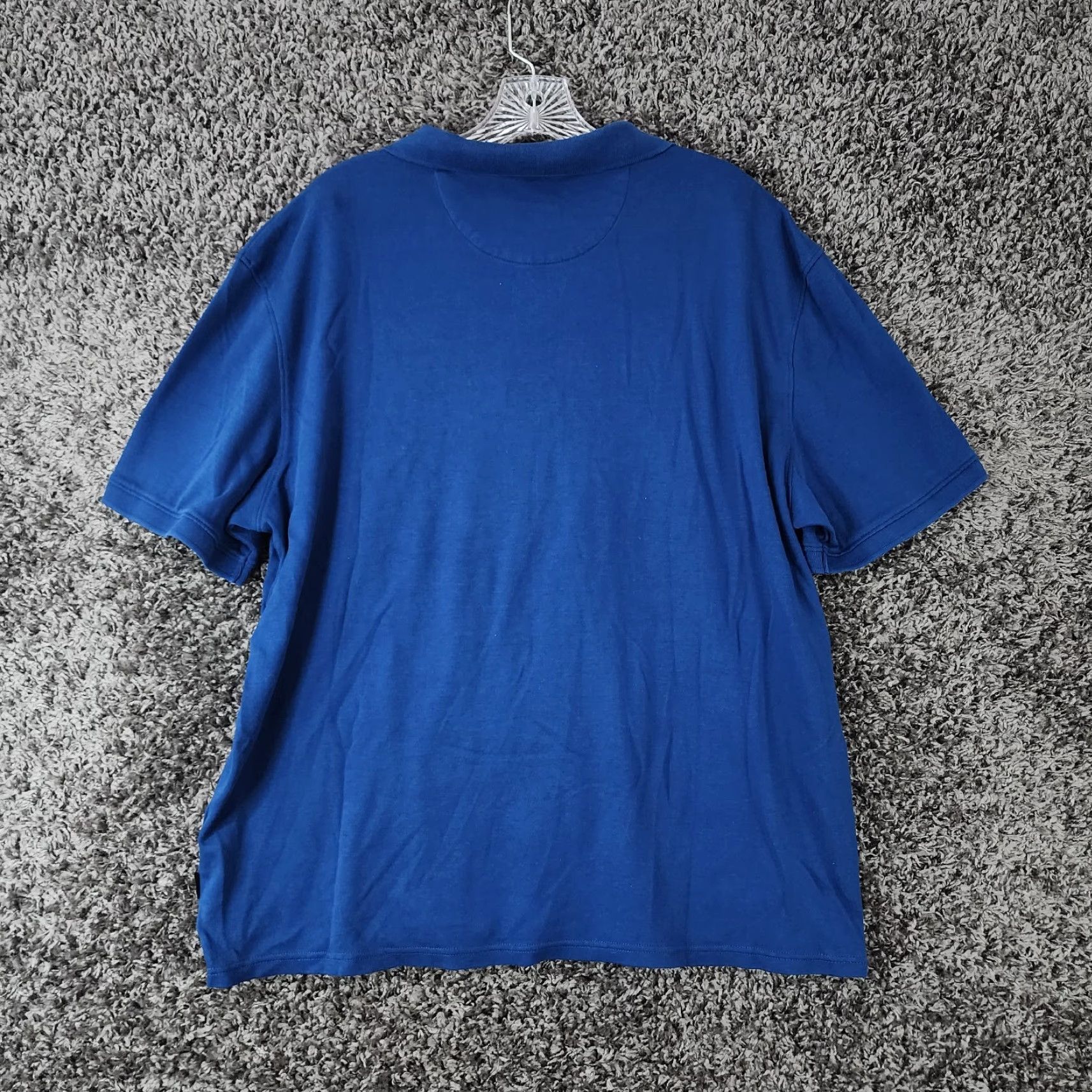 Calvin Klein Calvin Klein Polo Shirt Men XL Blue Liquid Touch Short Sleeve Mens Size US XL / EU 56 / 4 - 6 Thumbnail
