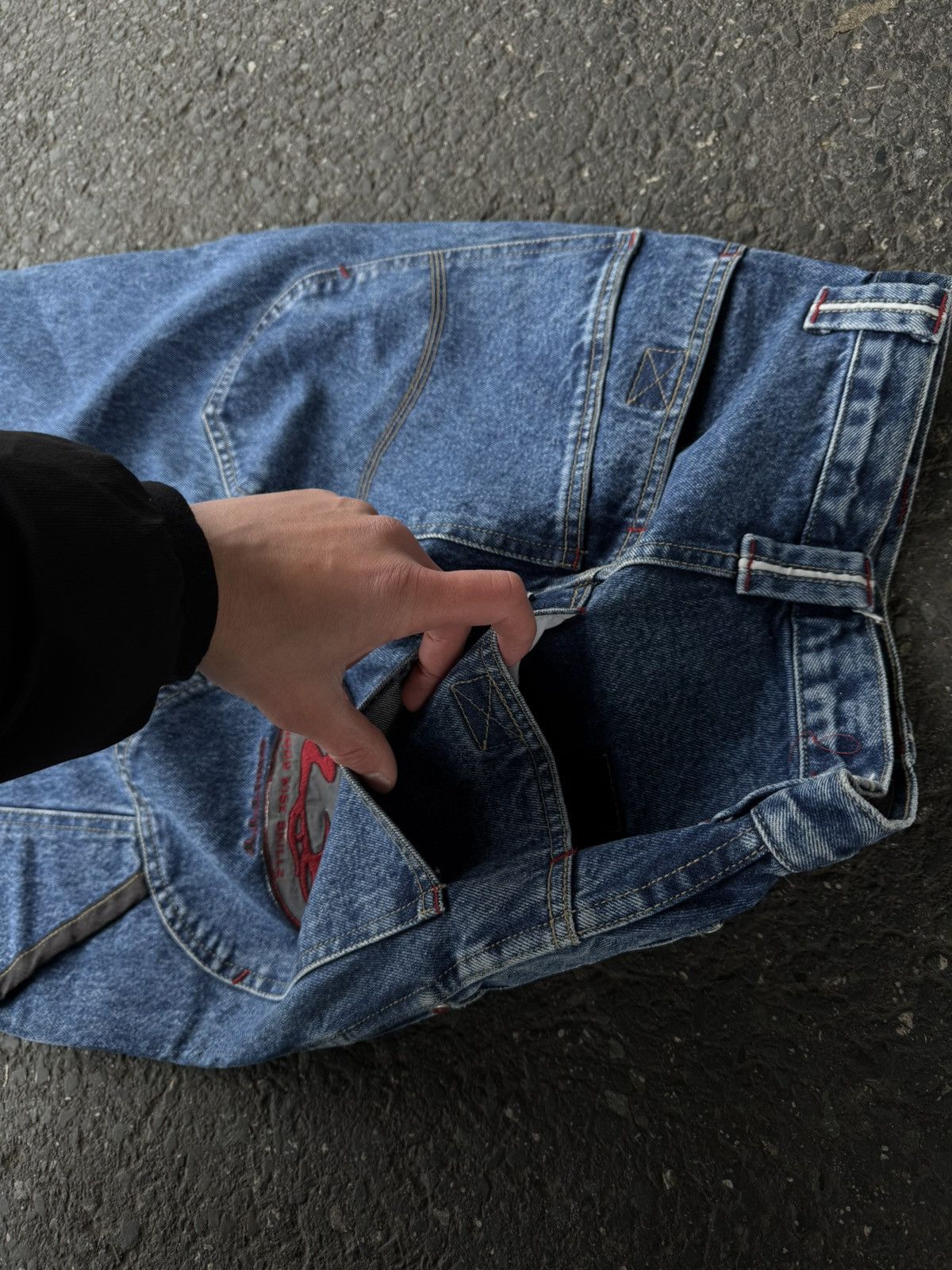 Vintage Vintage Rap denim jeans Size US 30 / EU 46 - 7 Thumbnail