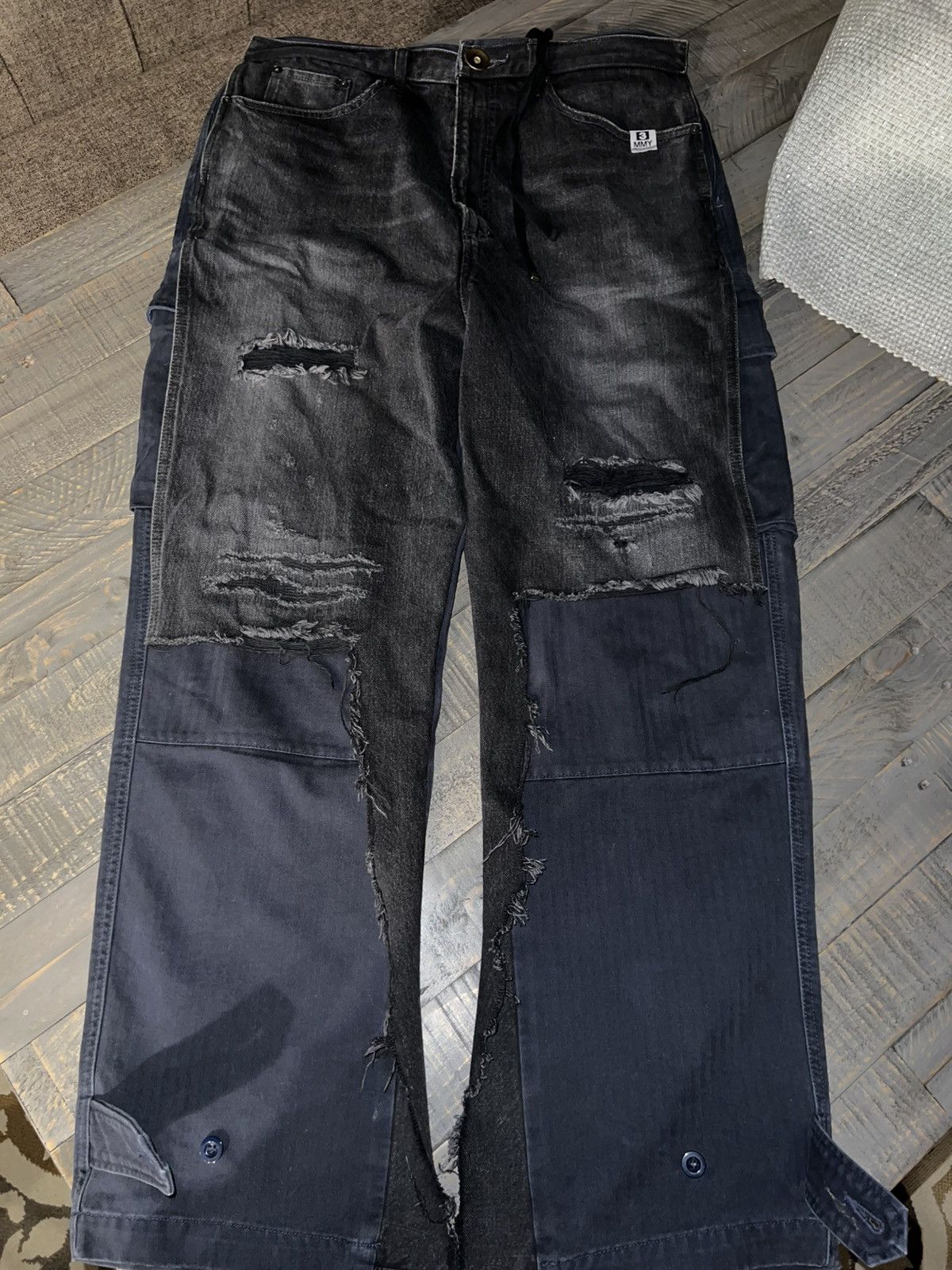 Maison MIHARA YASUHIRO MAISON Mihara double layer cargo pants Size US 34 / EU 50 - 1 Thumbnail